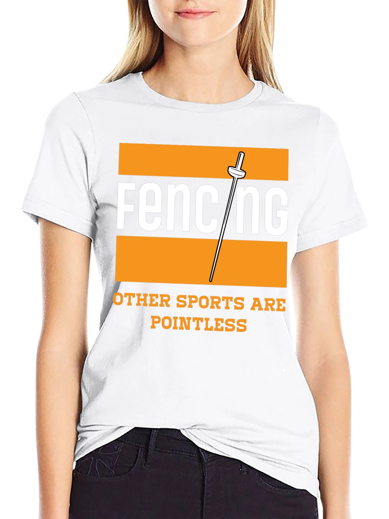 Fencing is Not Pointless T-Shirt