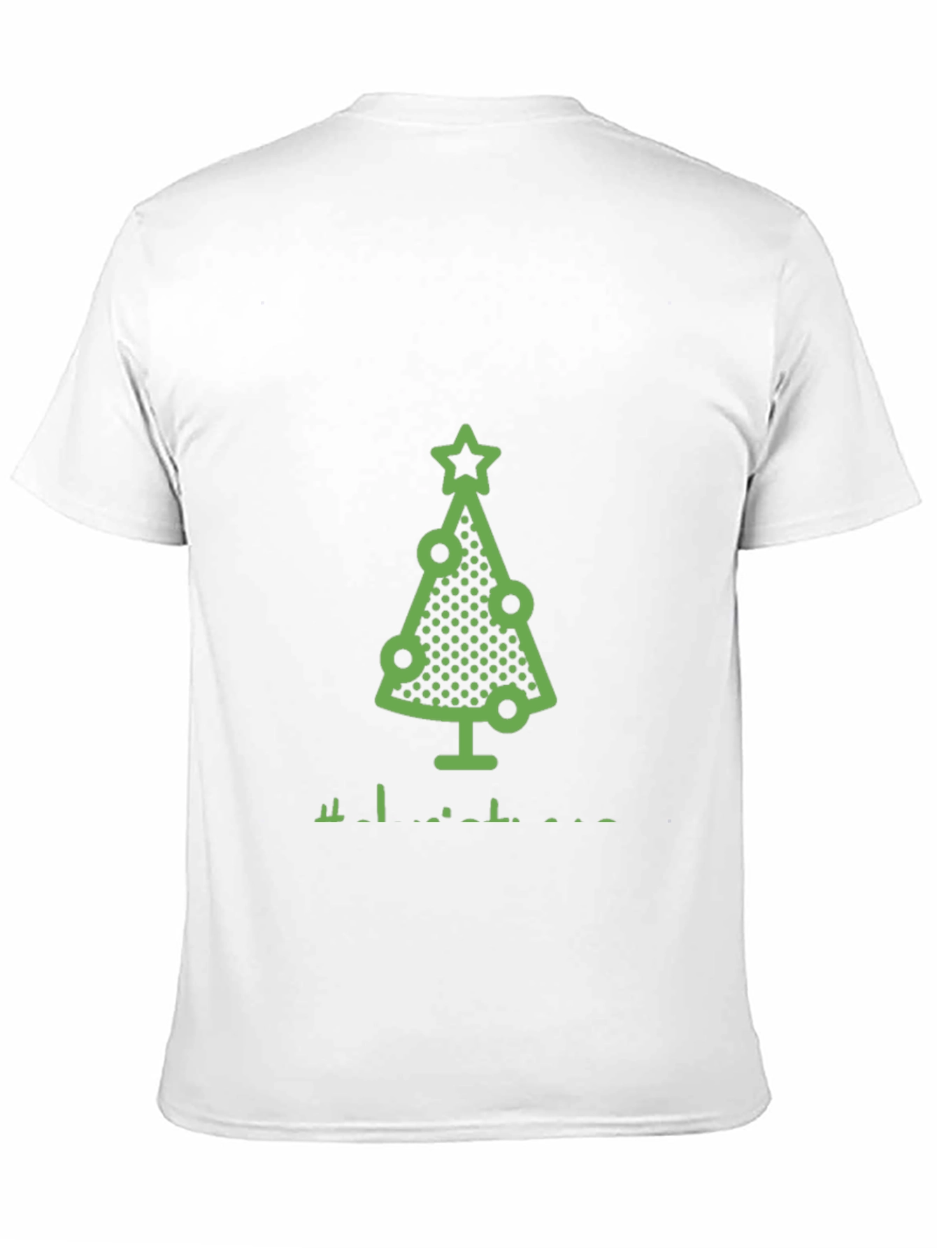 Festive Christmas Tree Graphic Tee - Holiday Style