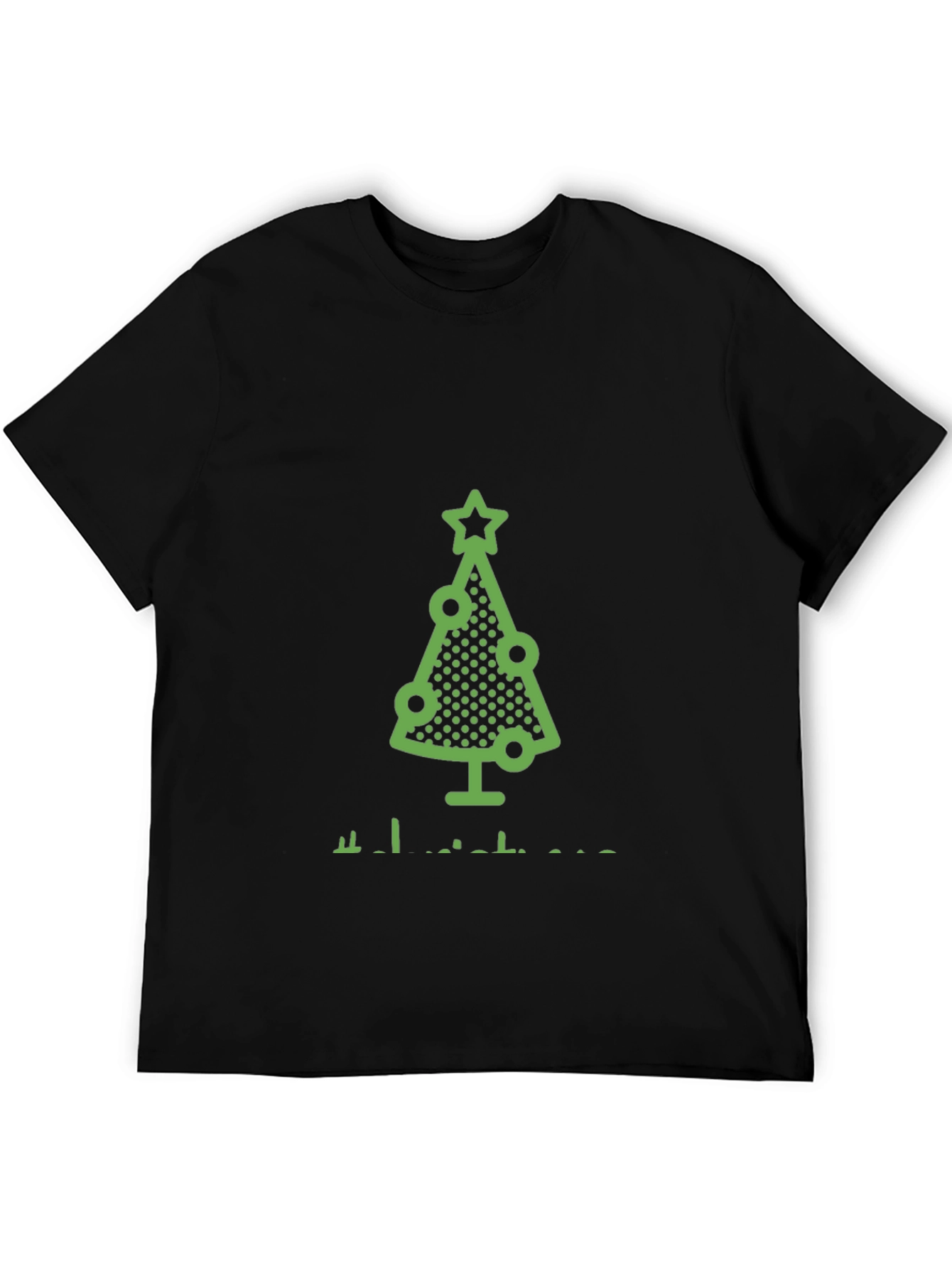 Festive Christmas Tree Graphic Tee - Holiday Style
