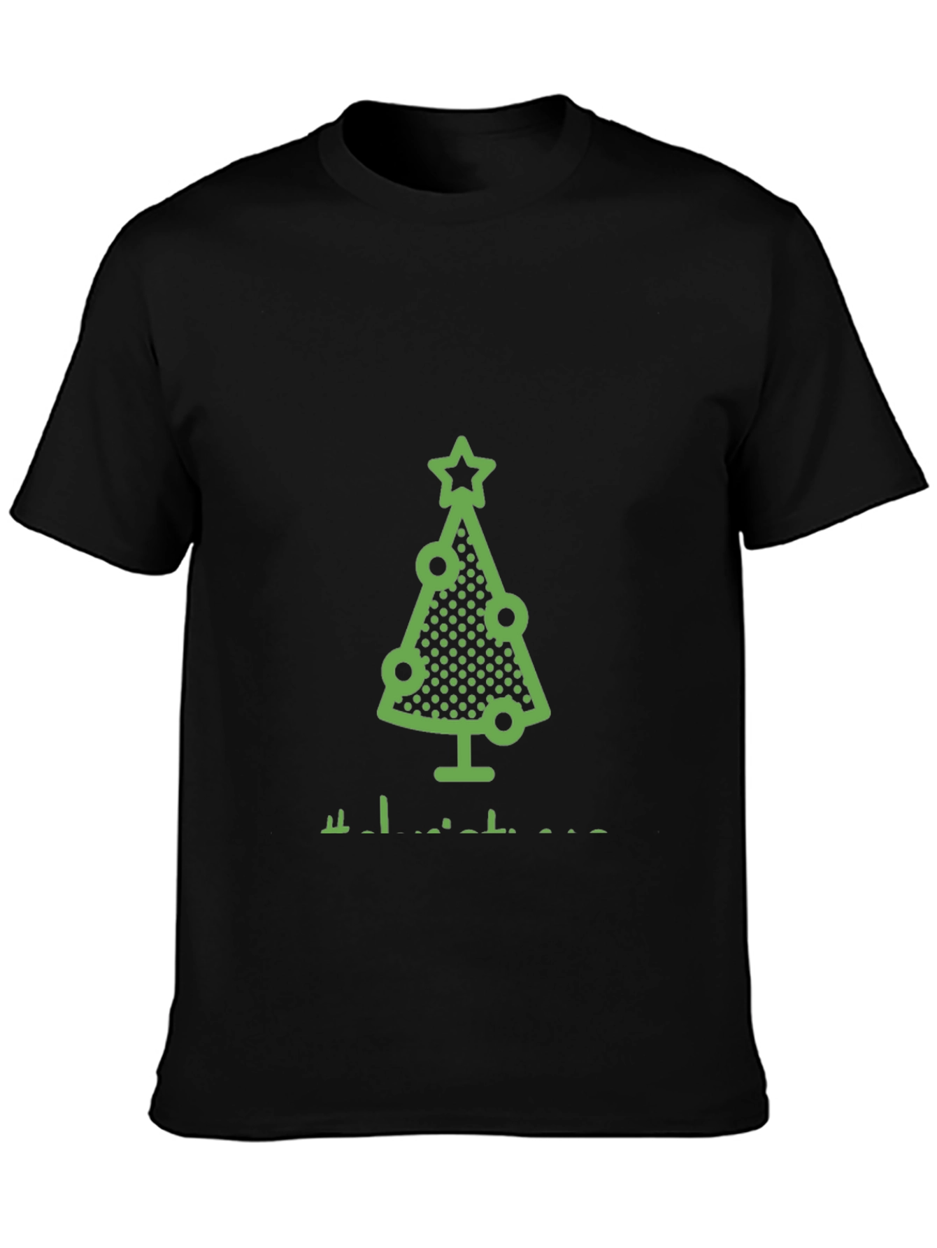 Festive Christmas Tree Graphic Tee - Holiday Style