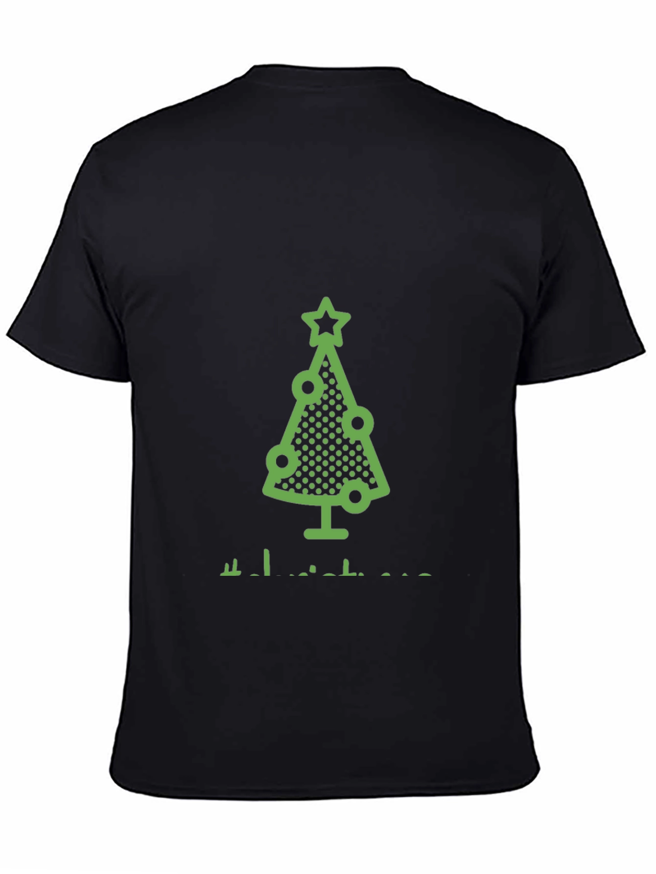 Festive Christmas Tree Graphic Tee - Holiday Style