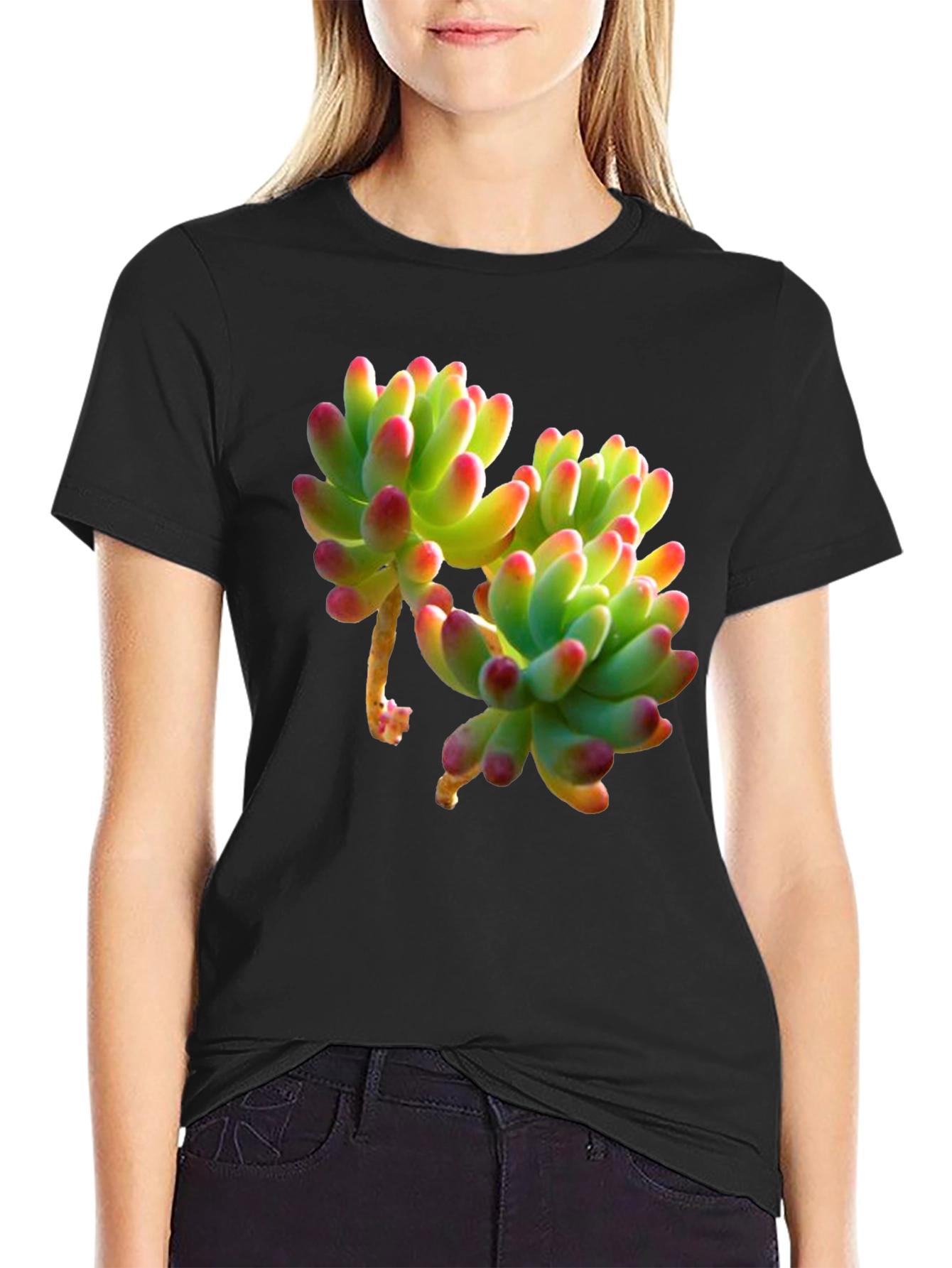Succulent Graphic Tee - Stylish Plant Lover Shirt