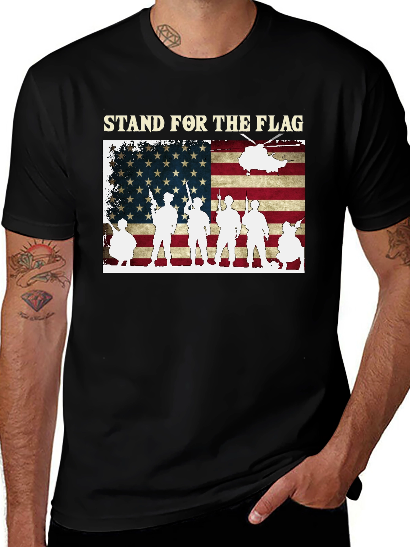 Stand For The Flag Graphic Tee