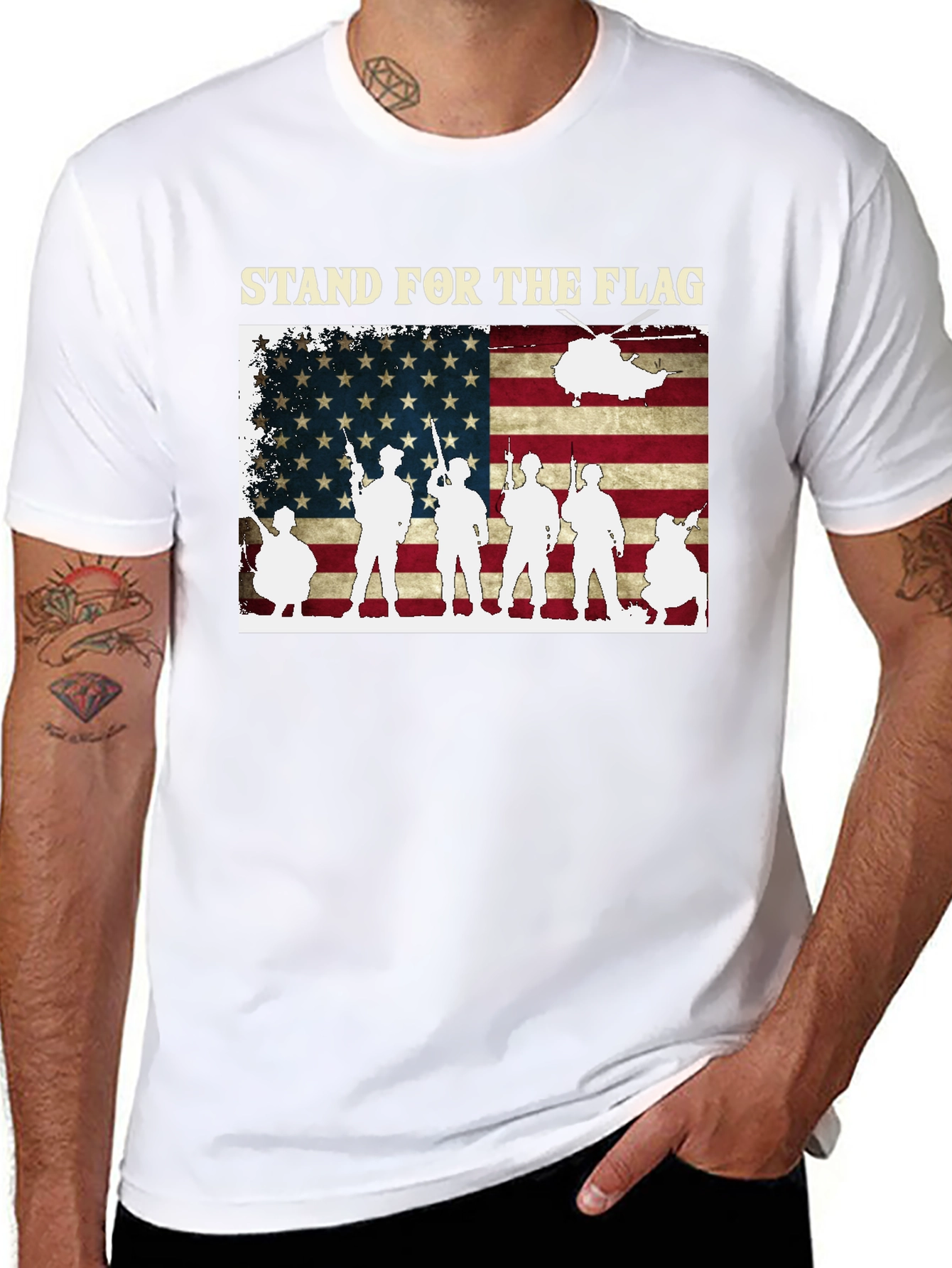 Stand For The Flag Graphic Tee