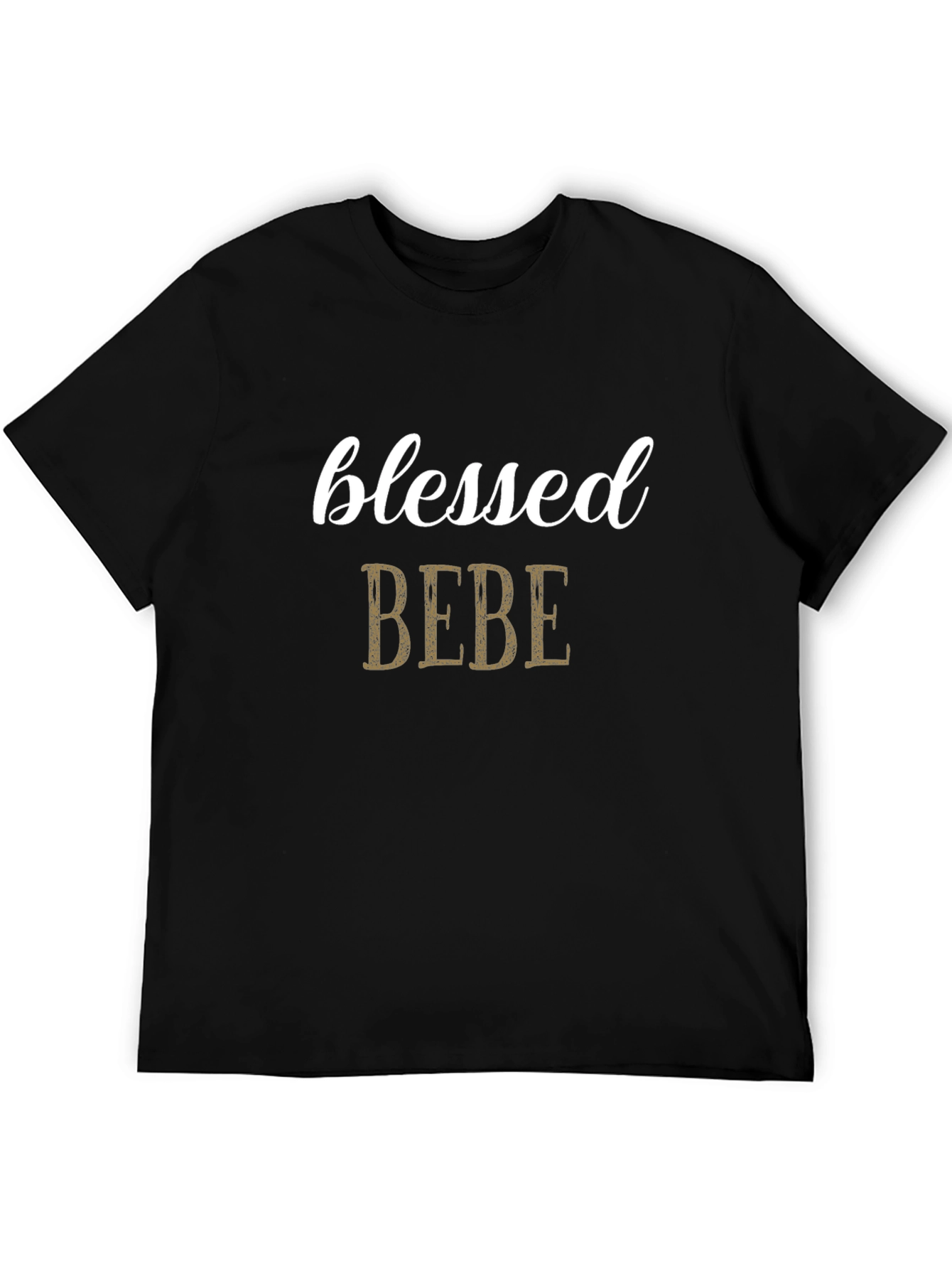 Blessed BEBE Black Graphic Tee