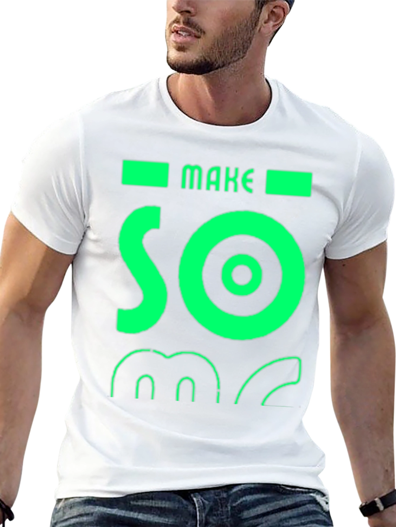 Make Some Noise T-Shirt - Funky Graphic Tee