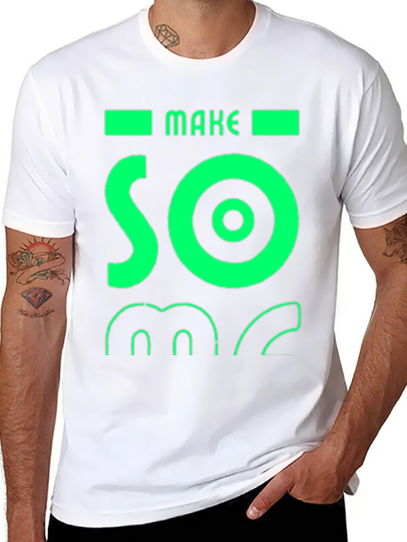 Make Some Noise T-Shirt - Funky Graphic Tee