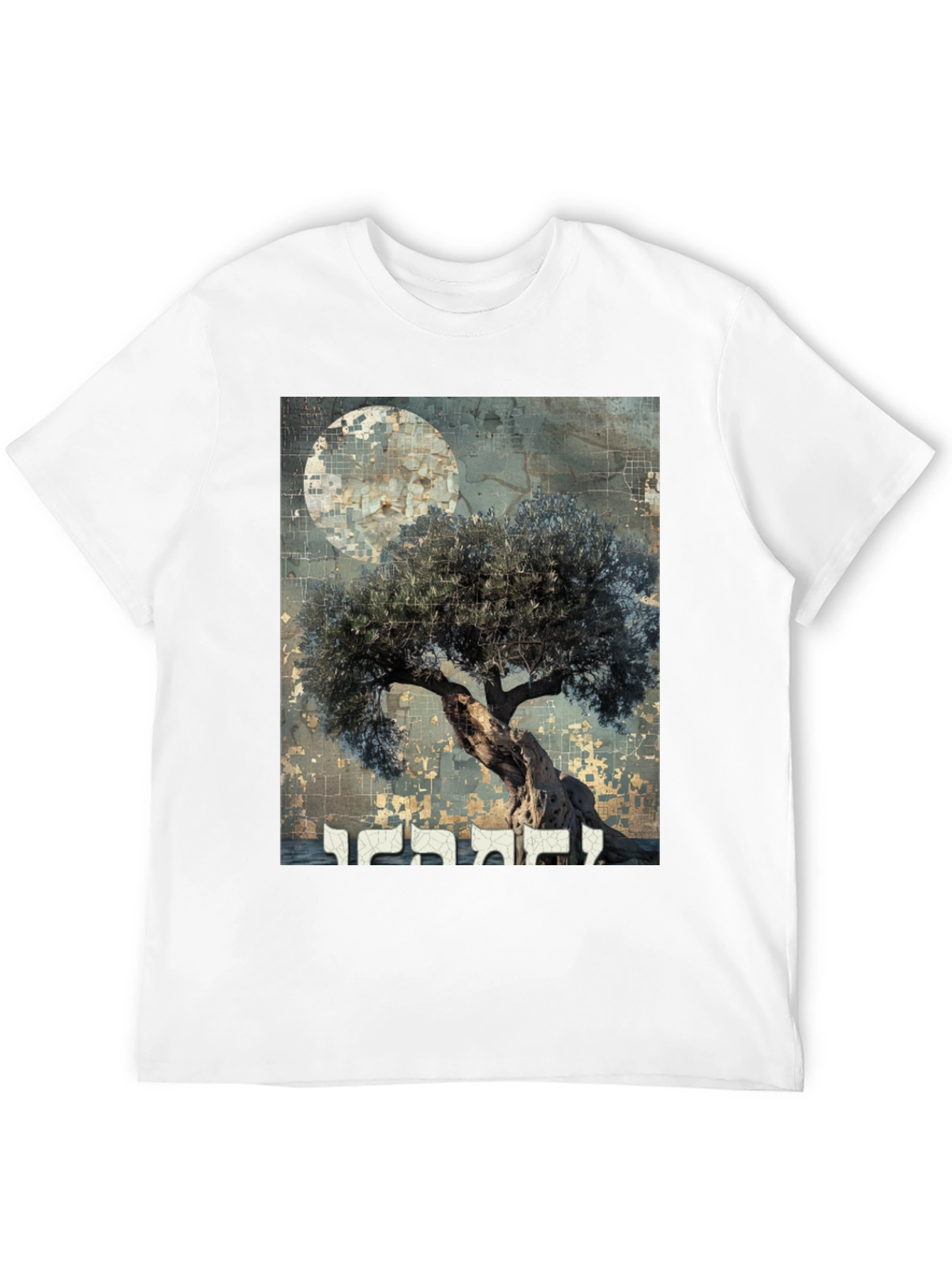 Olive Tree Graphic Tee - Artistic Menswear