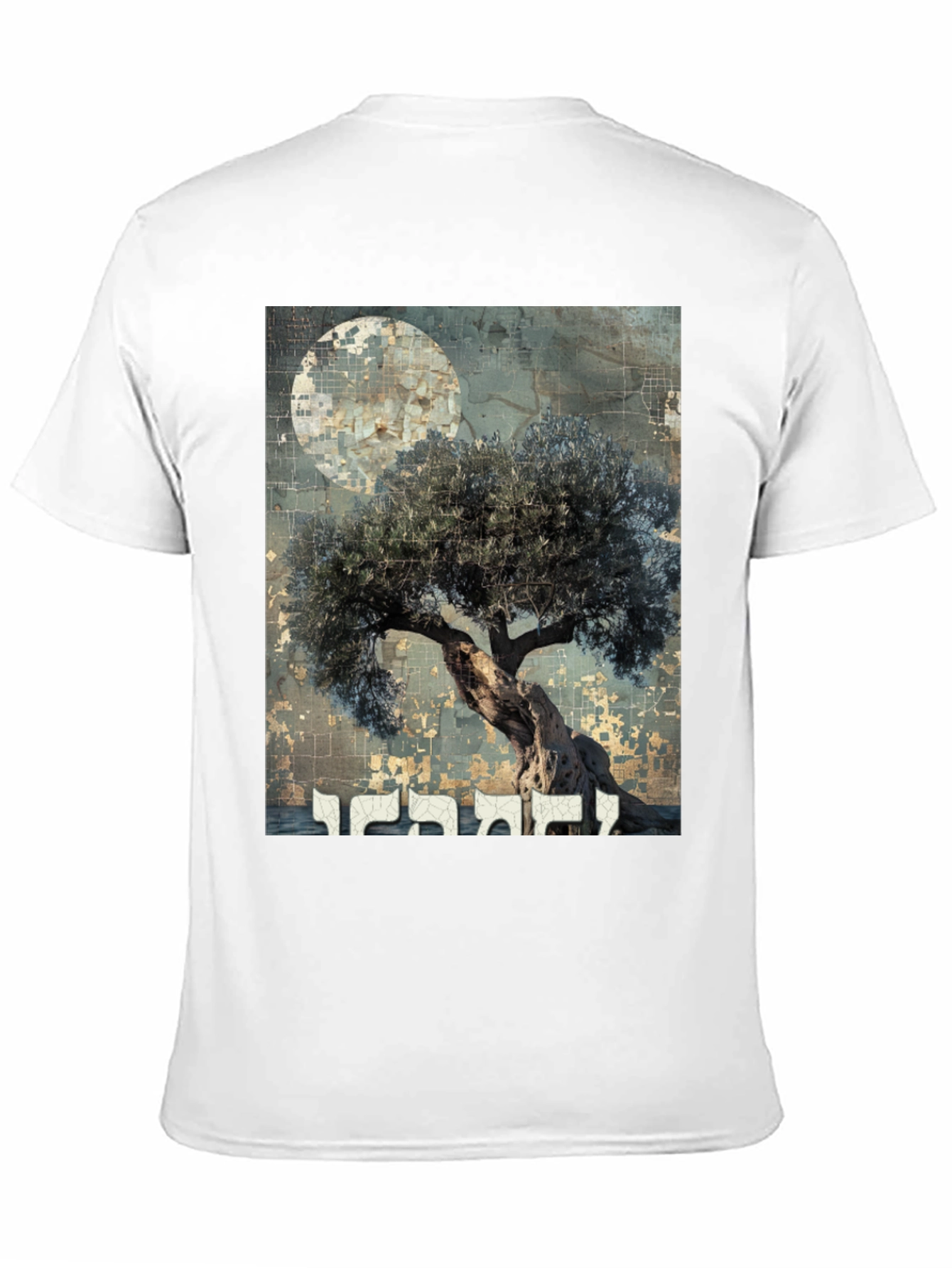 Olive Tree Graphic Tee - Artistic Menswear