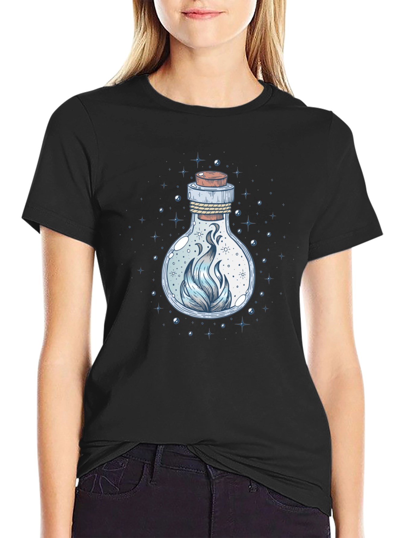 Magic Potion Graphic Tee - Unisex Black T-Shirt