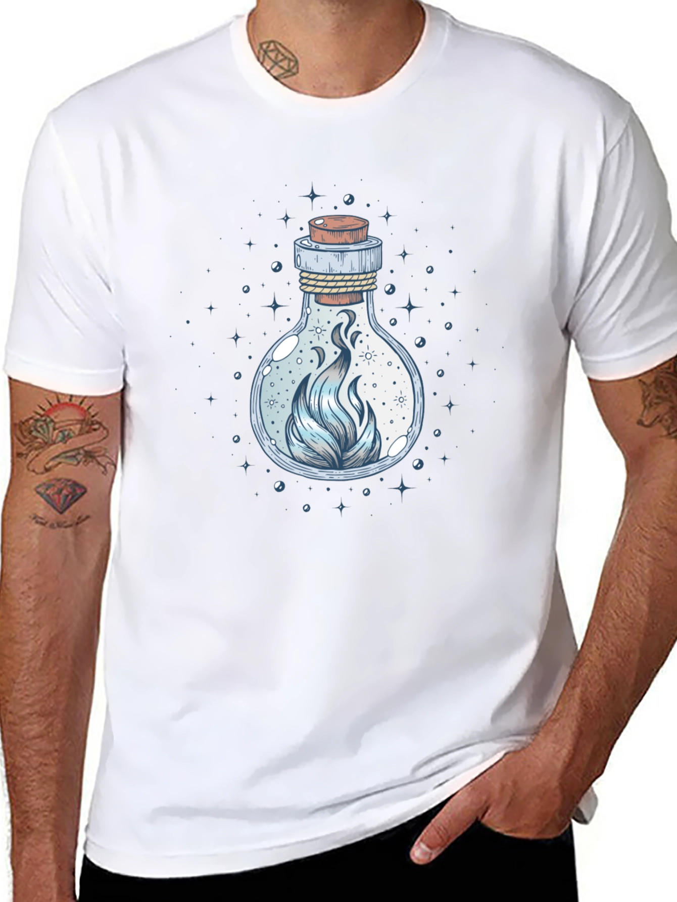 Magic Potion Graphic Tee - Unisex Black T-Shirt