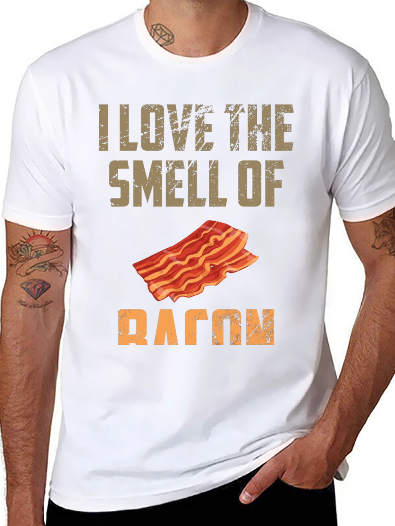 I Love the Smell of Bacon T-Shirt
