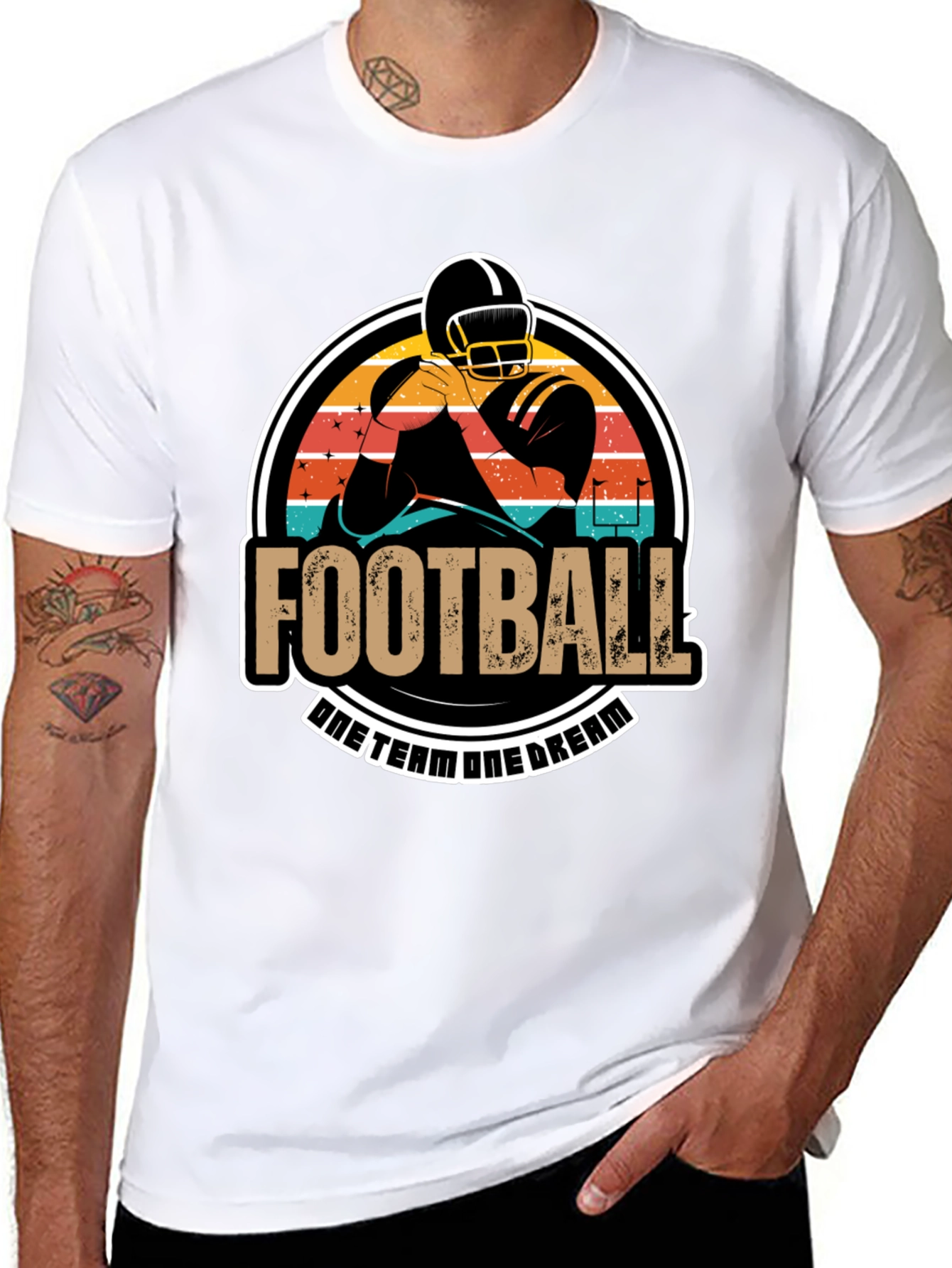 Football One Team One Dream T-Shirt