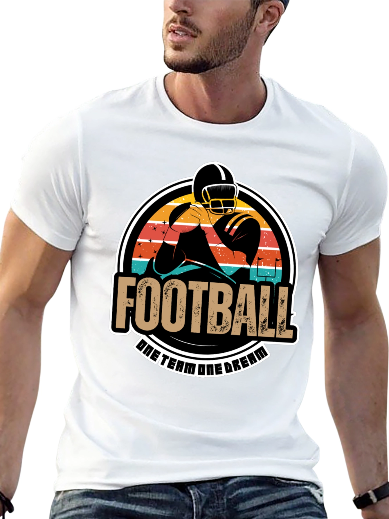 Football One Team One Dream T-Shirt