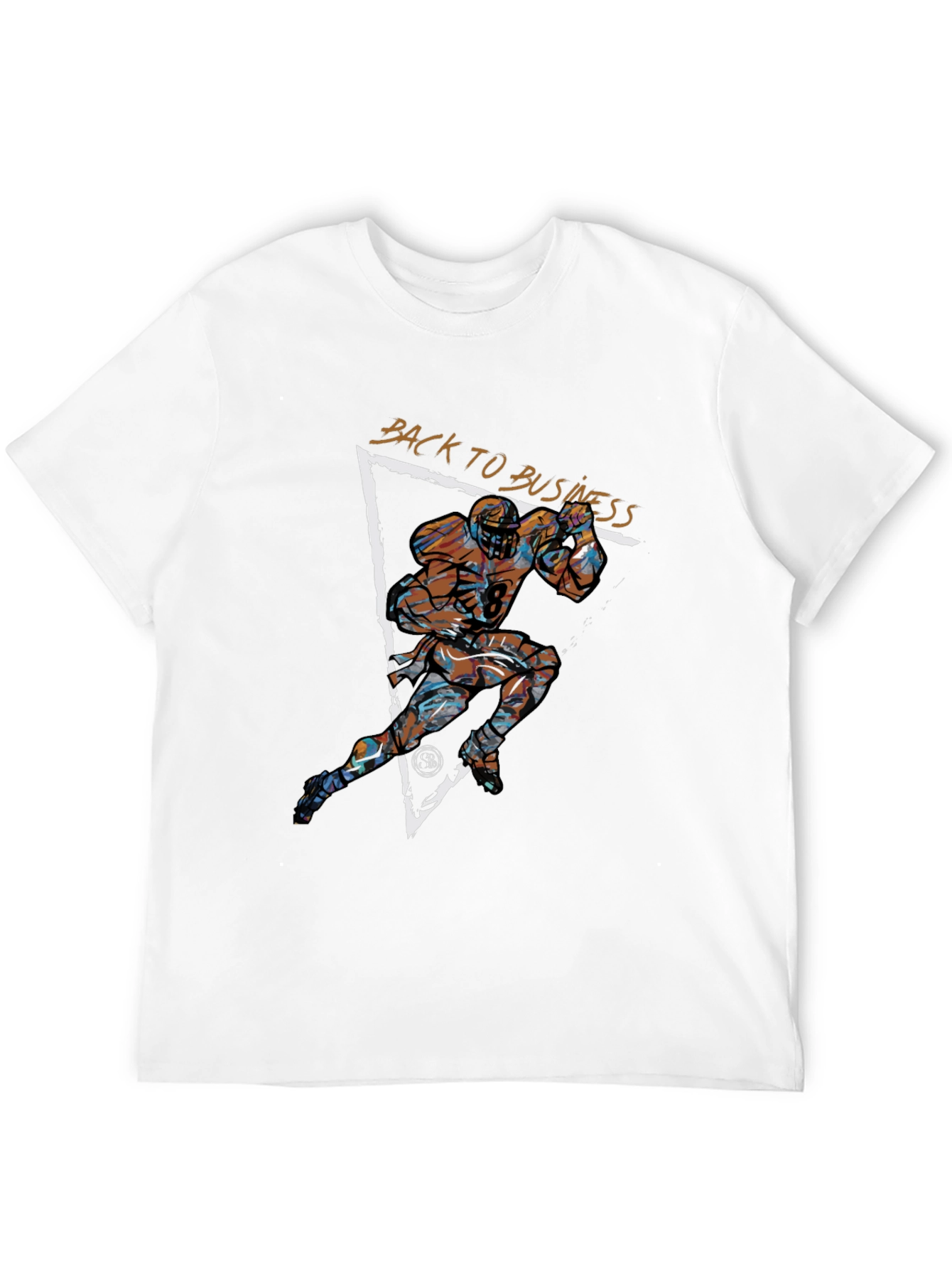 Back to Business Football Graphic Tee