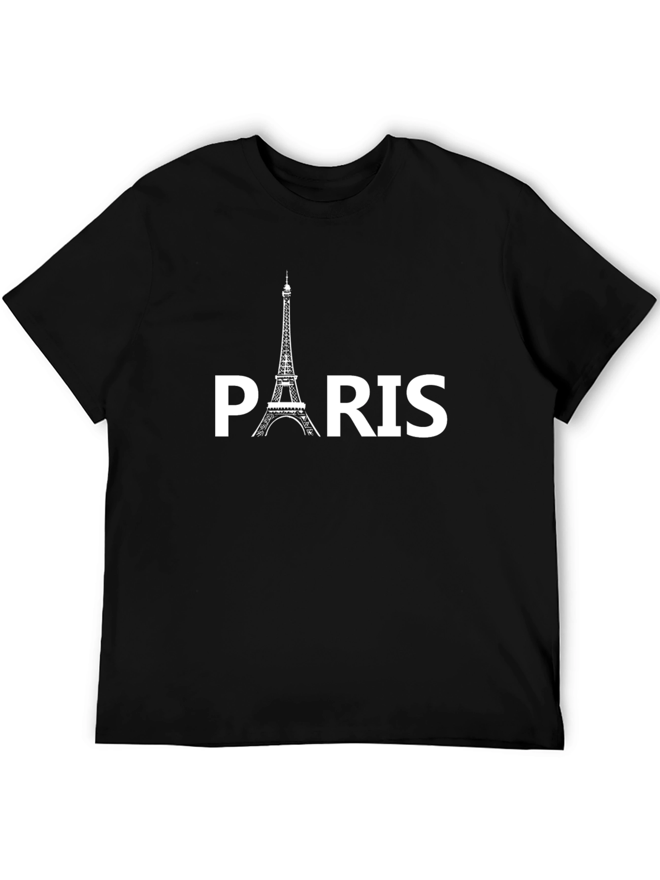 Paris Eiffel Tower Graphic Tee - Soft Cotton Blend