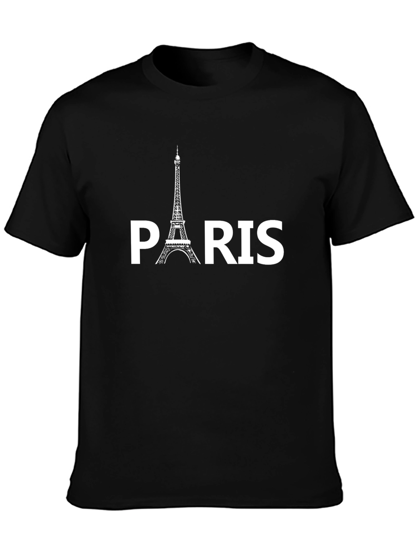 Paris Eiffel Tower Graphic Tee - Soft Cotton Blend