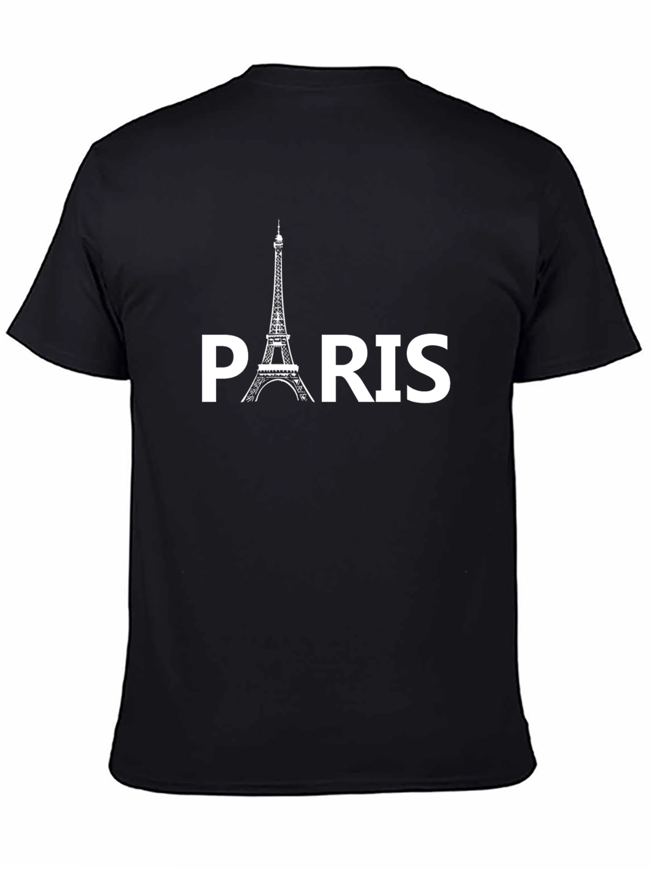 Paris Eiffel Tower Graphic Tee - Soft Cotton Blend