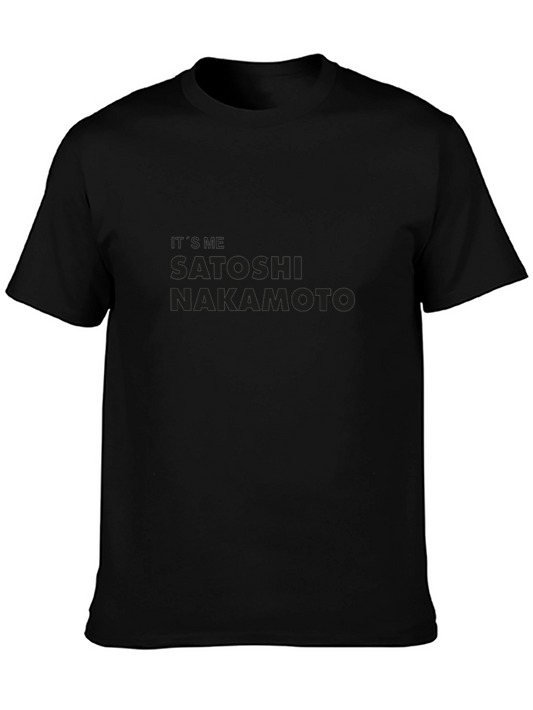 Its Me Satoshi Nakamoto T-Shirt - Crypto Fan Tee