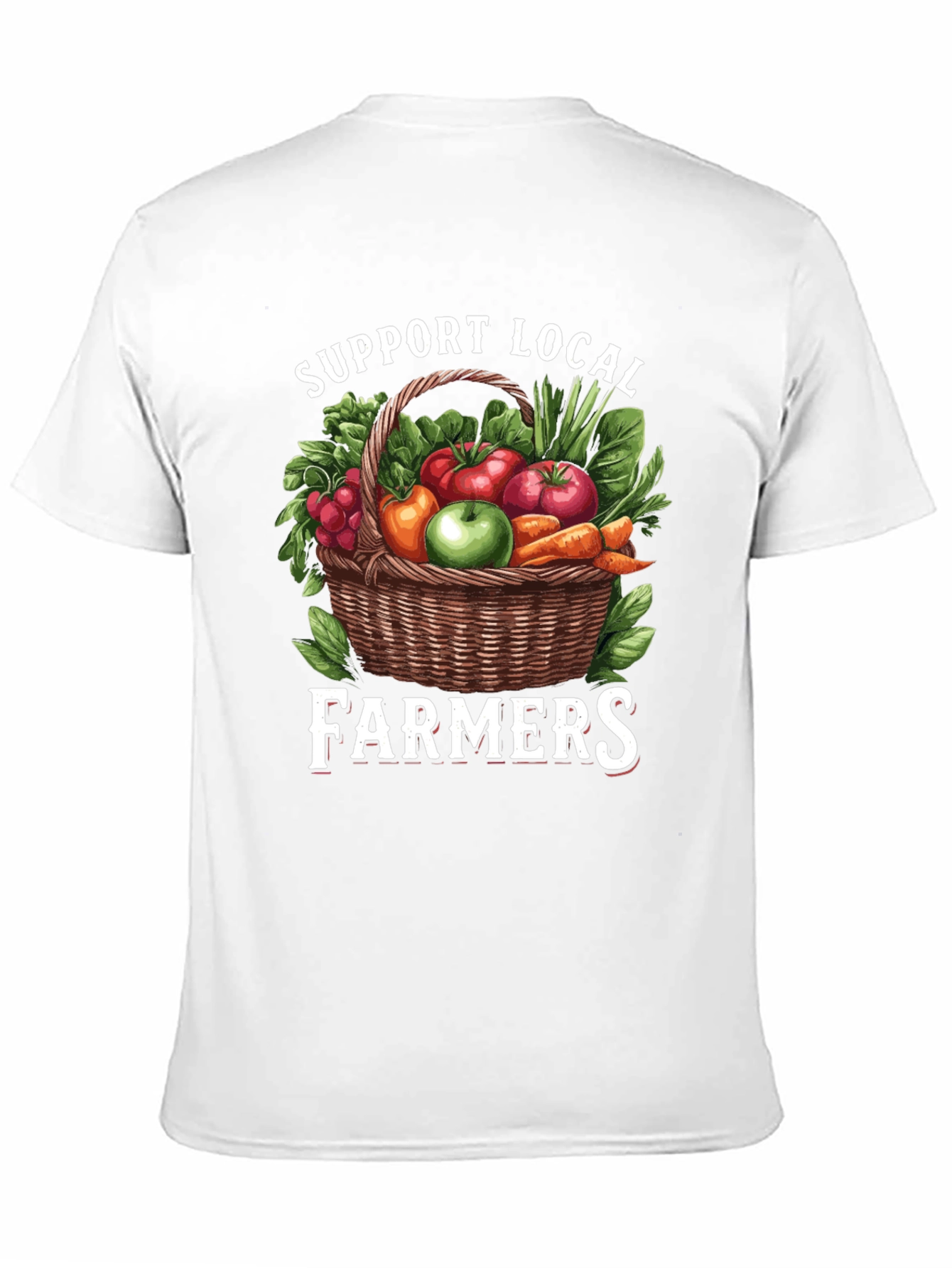 Support Local Farmers Graphic T-Shirt