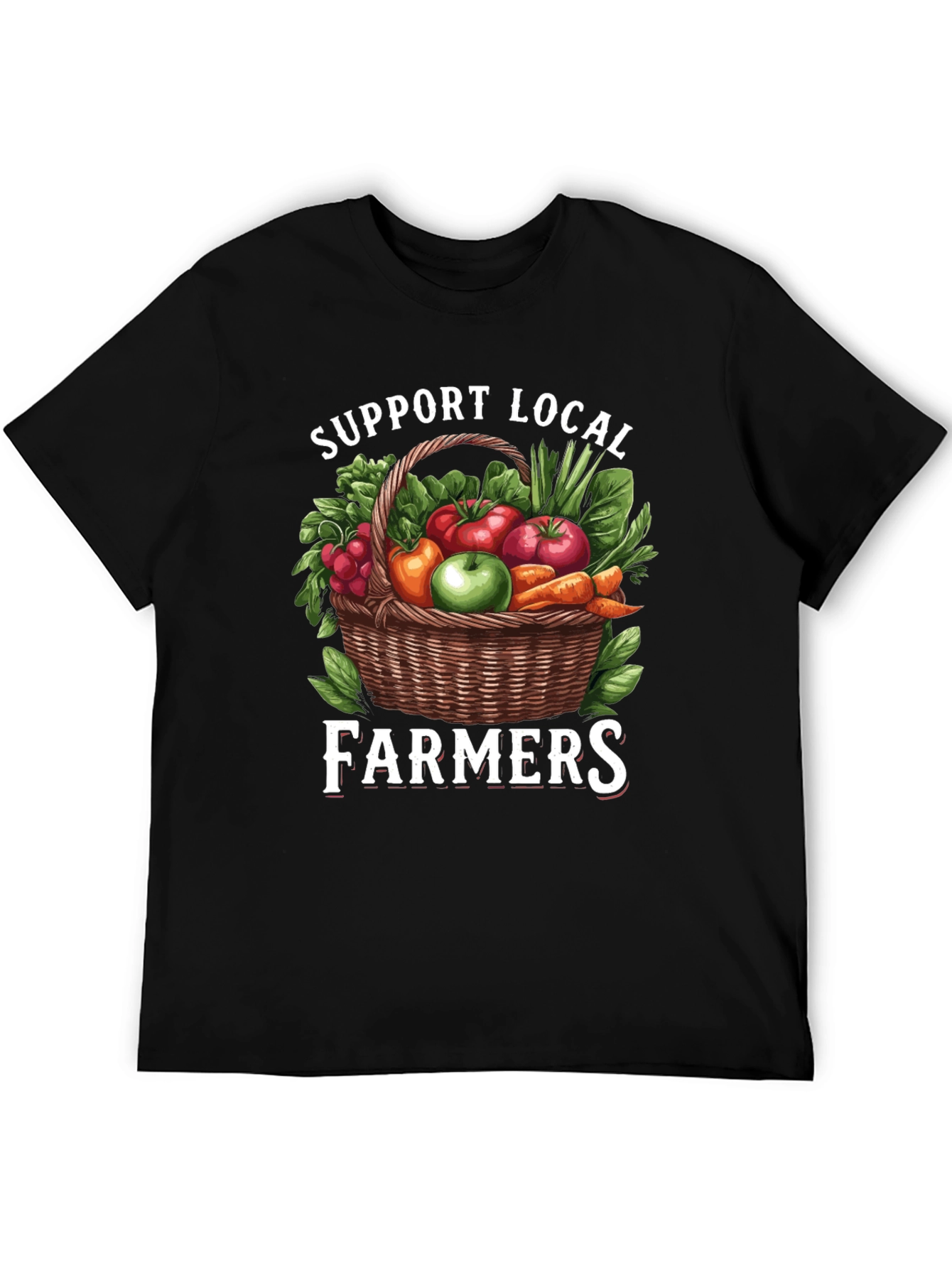 Support Local Farmers Graphic T-Shirt