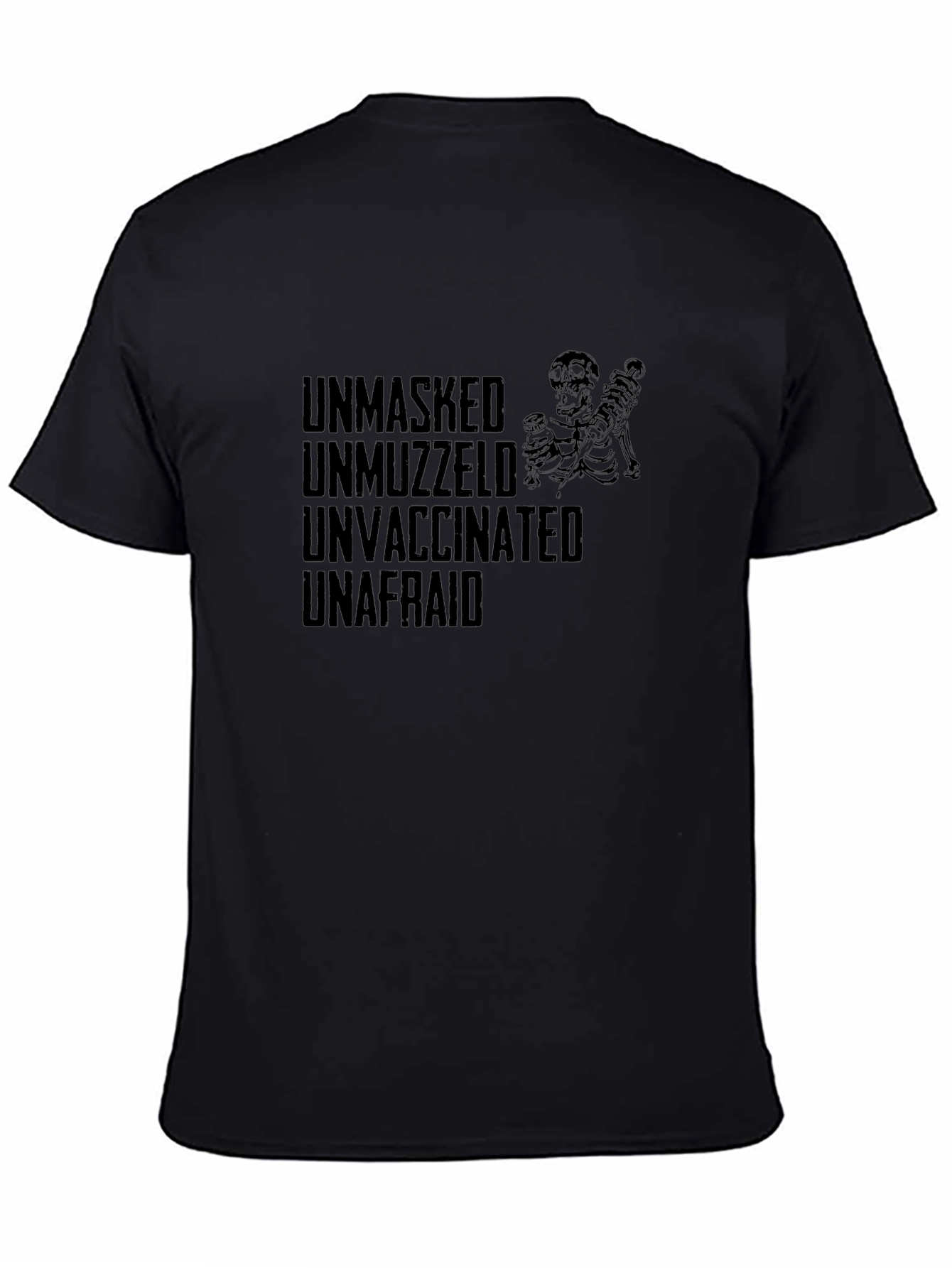 Unmasked Unvaxxed Graphic Tee