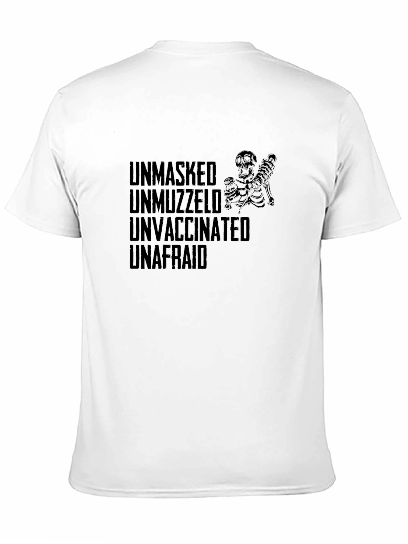 Unmasked Unvaxxed Graphic Tee