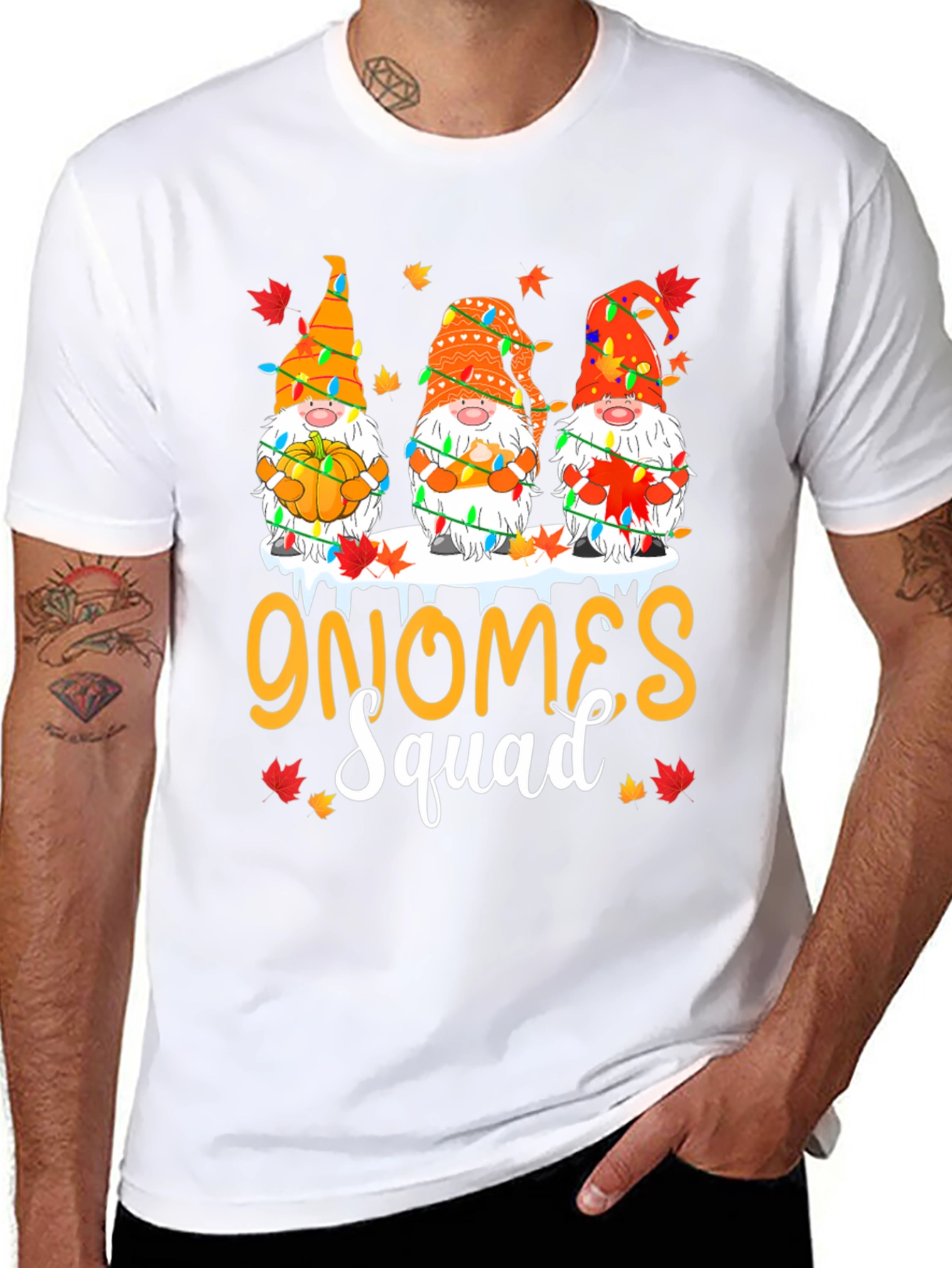 Gnomes Squad Fall Graphic Tee
