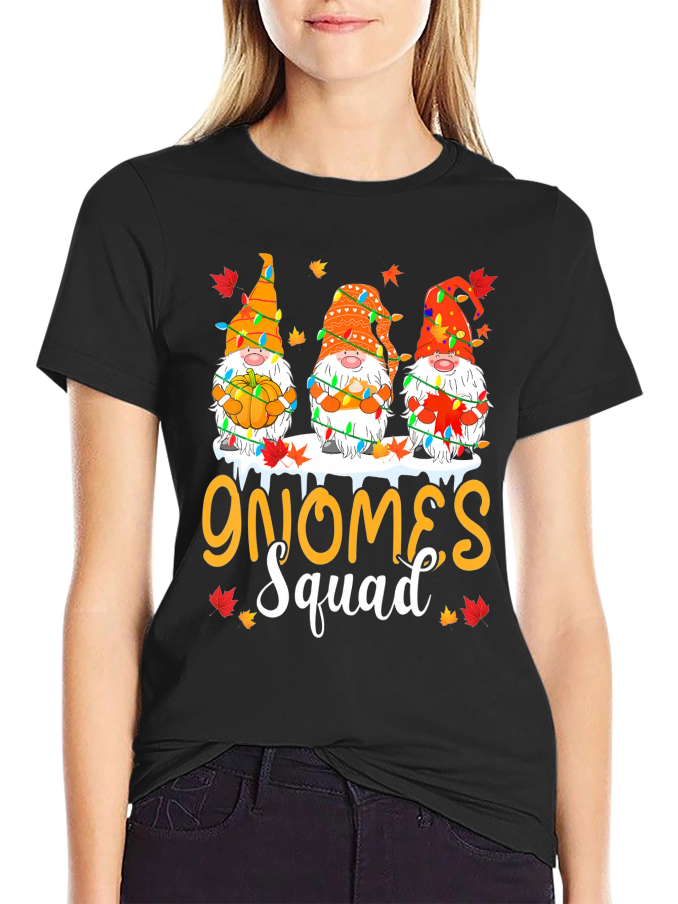Gnomes Squad Fall Graphic Tee