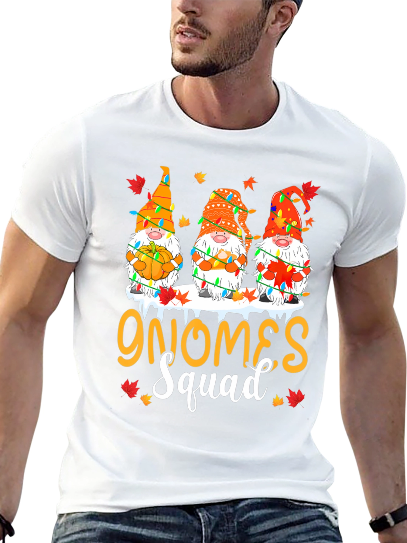 Gnomes Squad Fall Graphic Tee