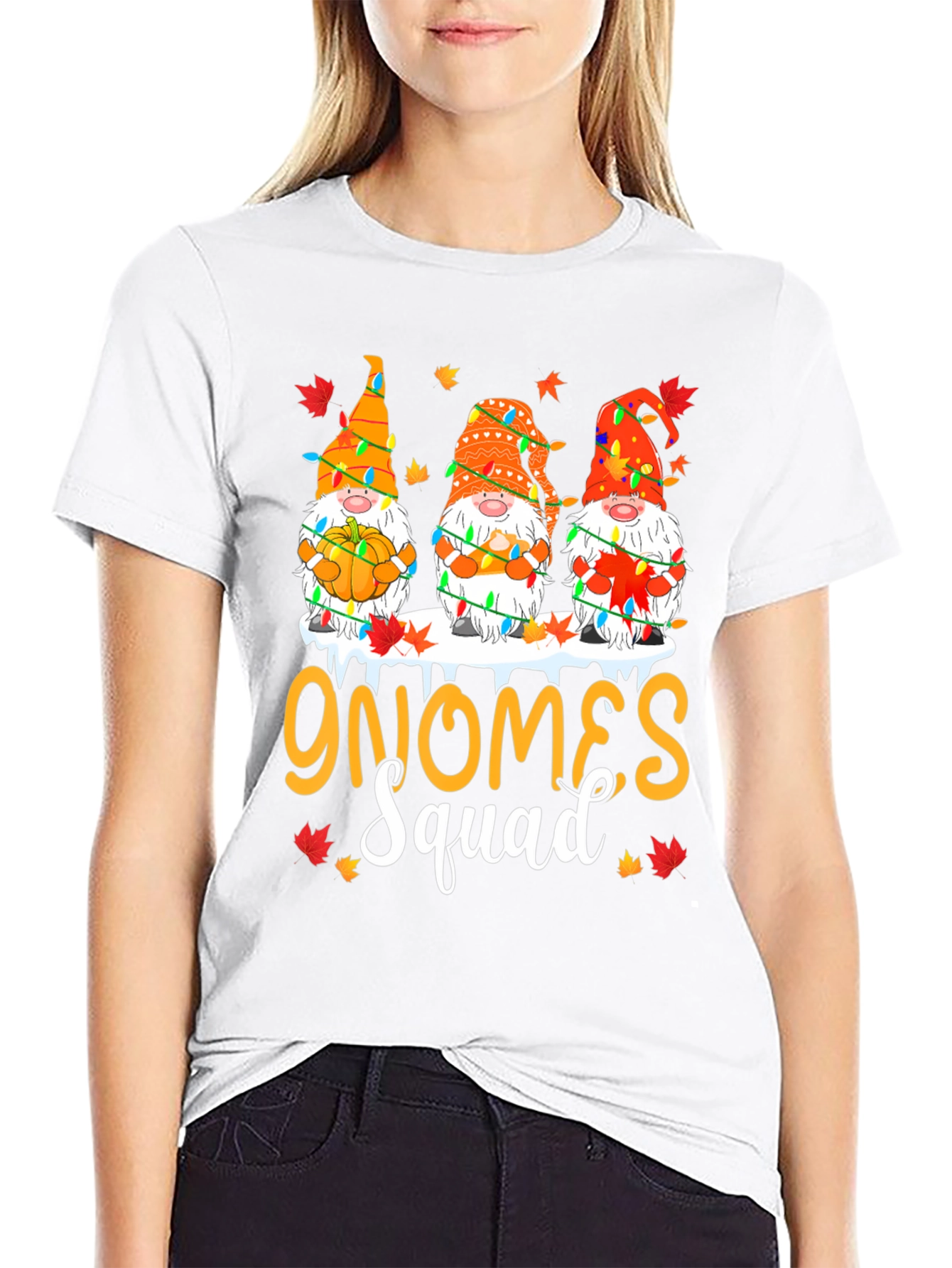 Gnomes Squad Fall Graphic Tee