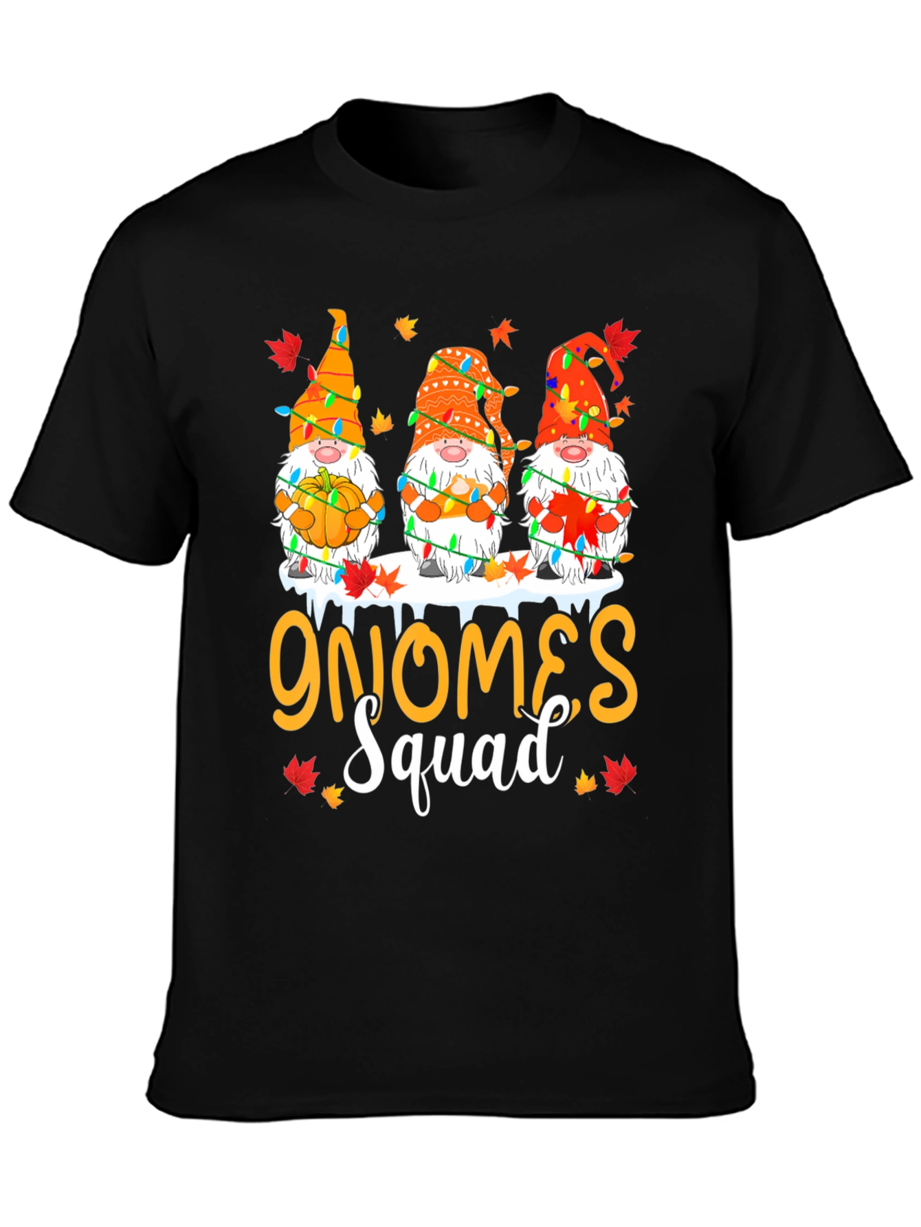 Gnomes Squad Fall Graphic Tee