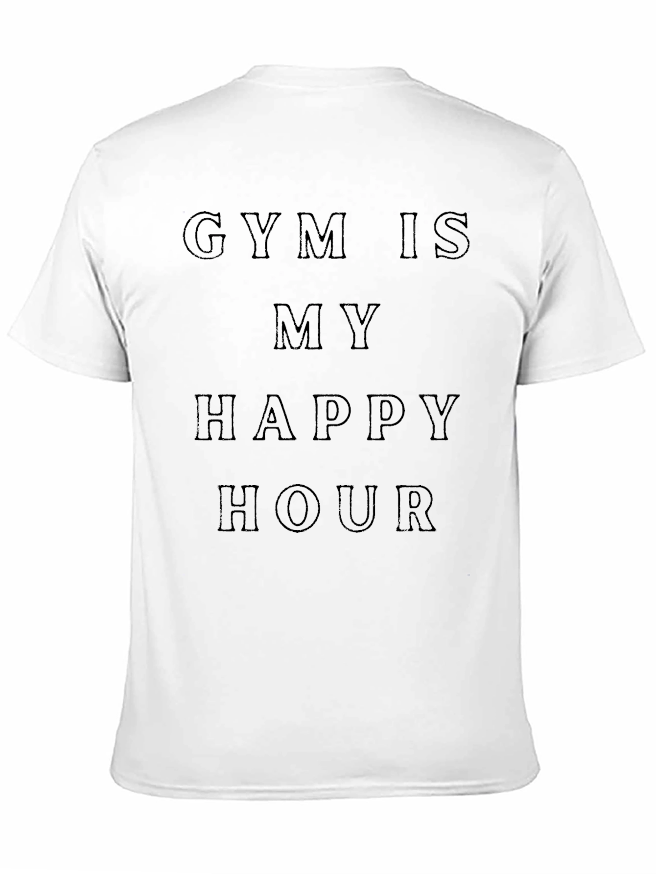 Gym is My Happy Hour Graphic Tee