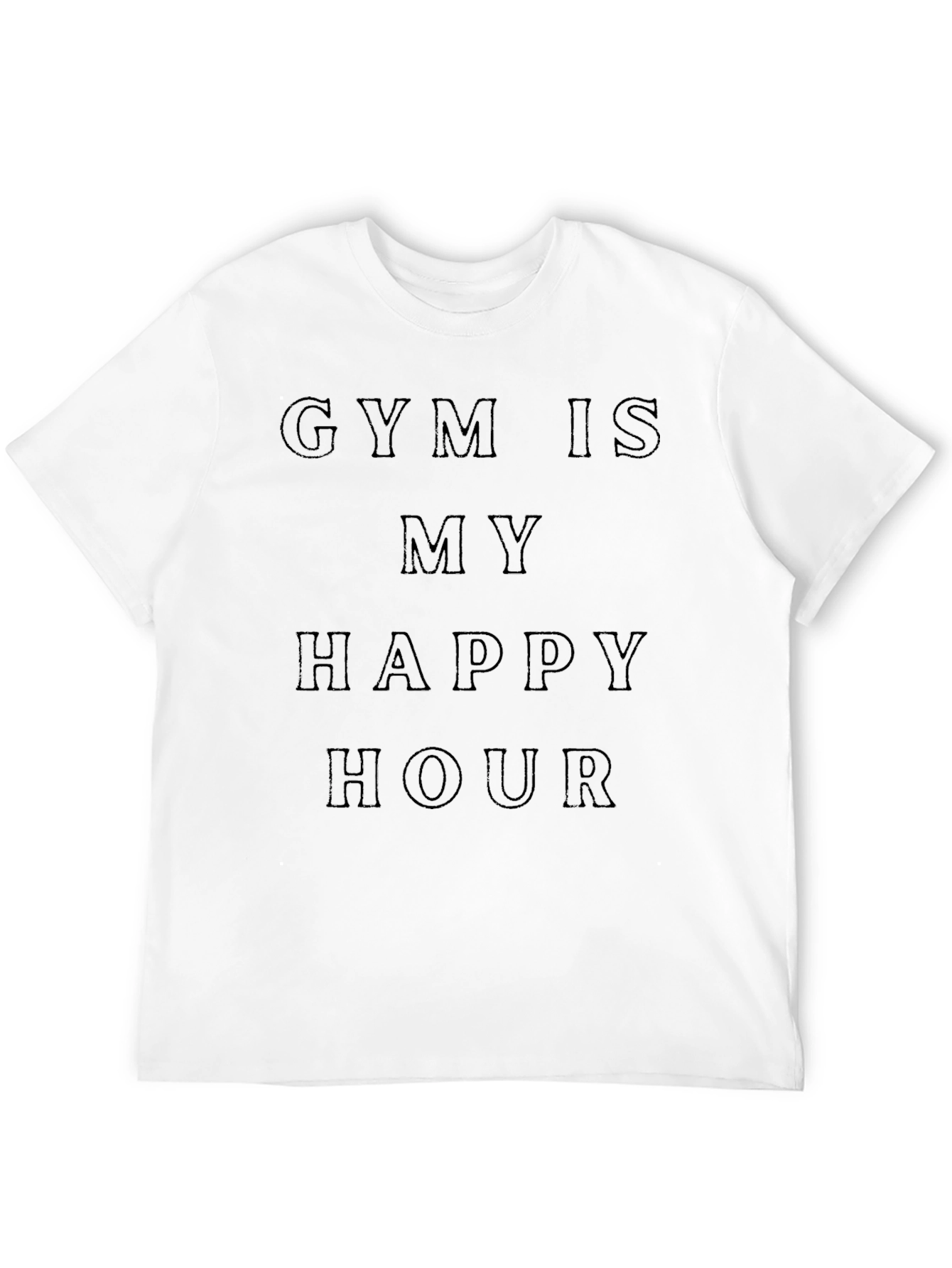 Gym is My Happy Hour Graphic Tee