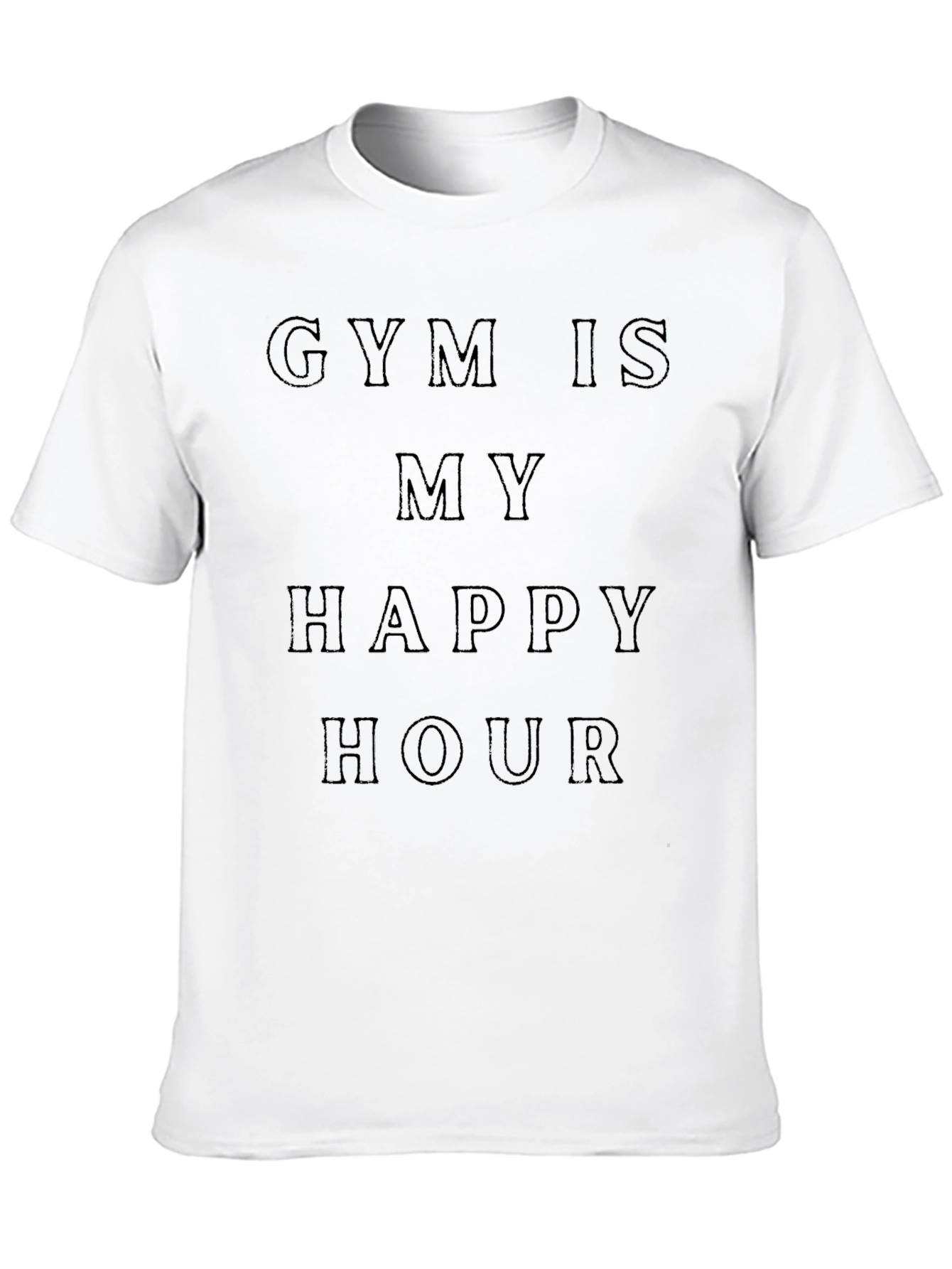 Gym is My Happy Hour Graphic Tee