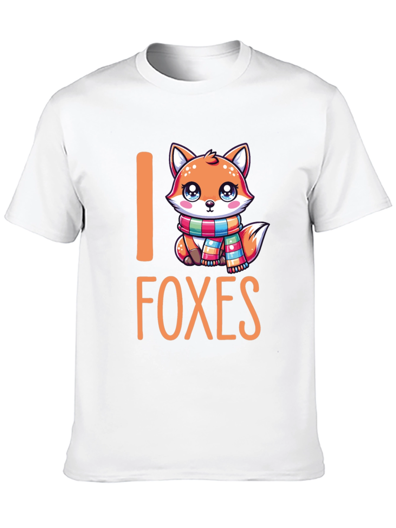 I Love Foxes Graphic T-Shirt