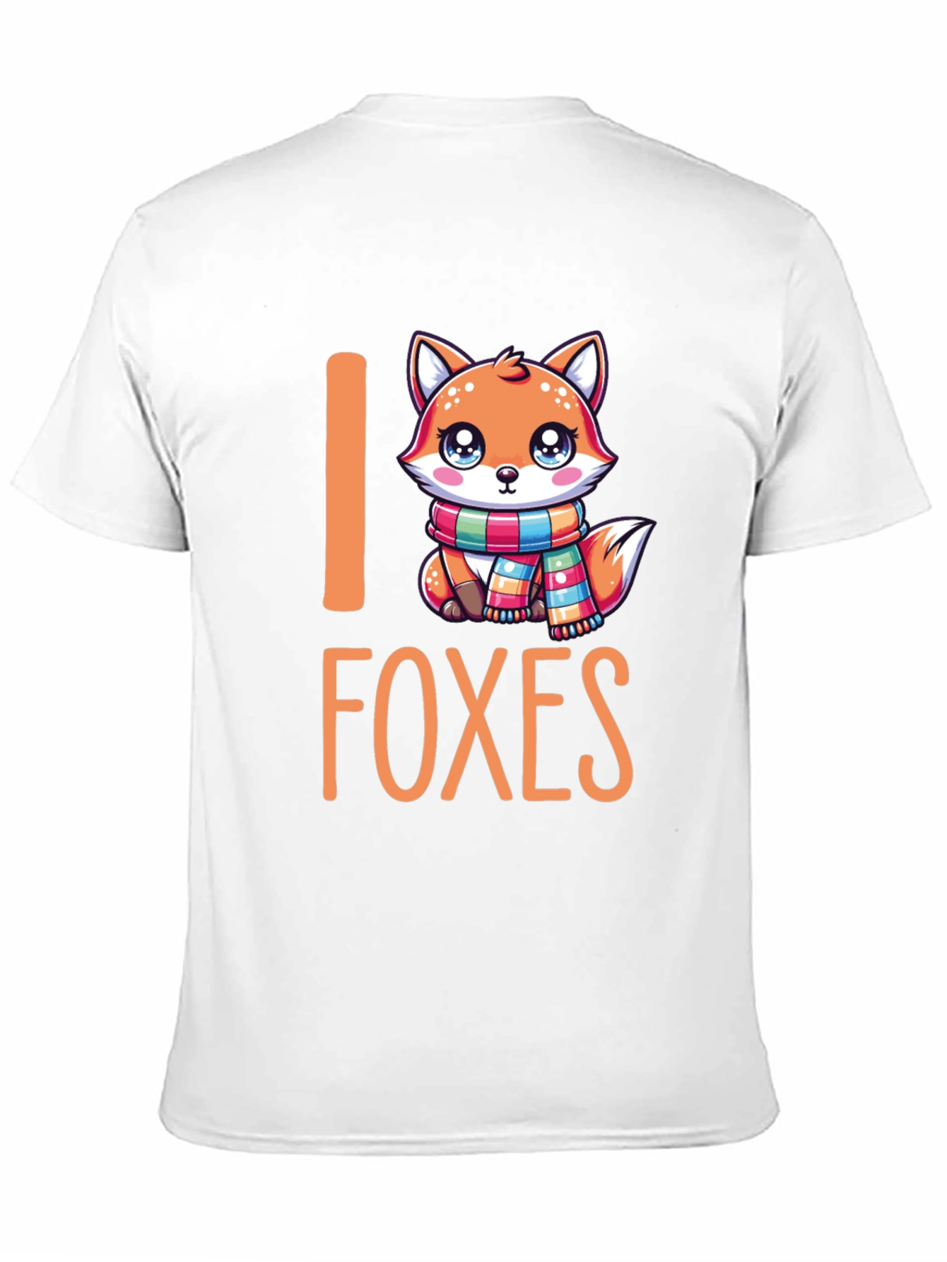 I Love Foxes Graphic T-Shirt