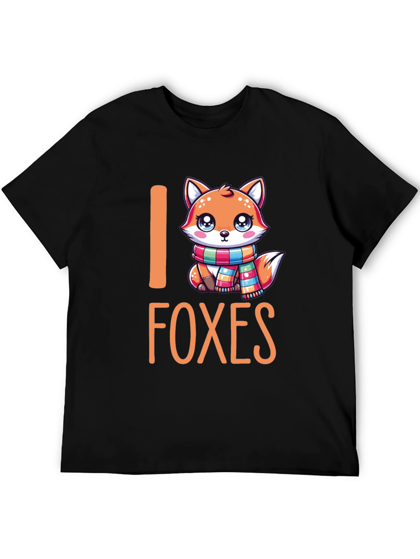 I Love Foxes Graphic T-Shirt