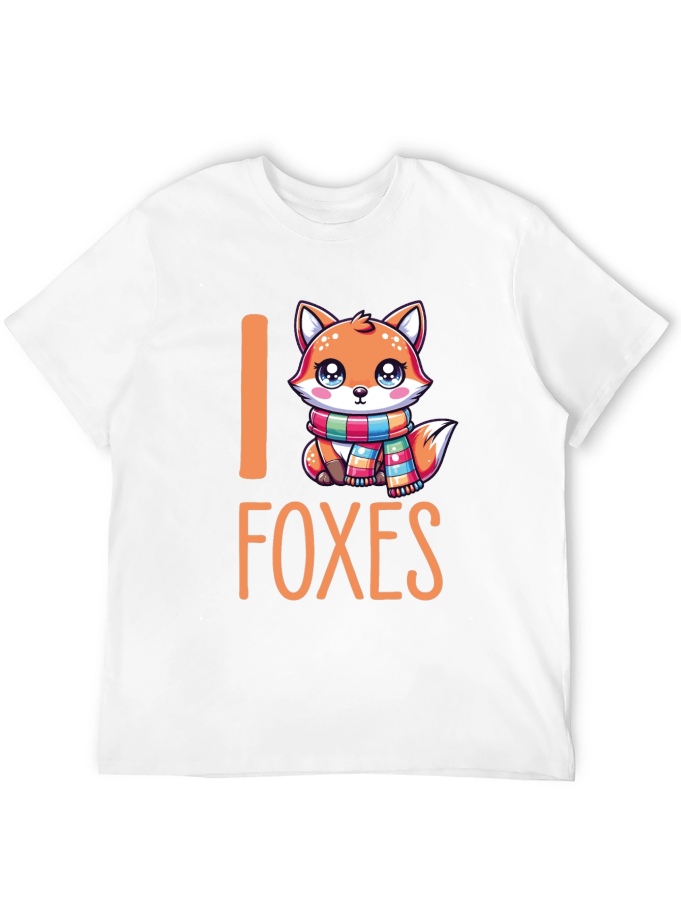 I Love Foxes Graphic T-Shirt