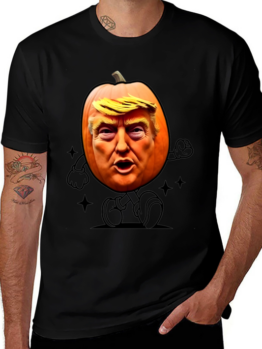 Trumpkin Halloween T-Shirt - Funny Pumpkin Design