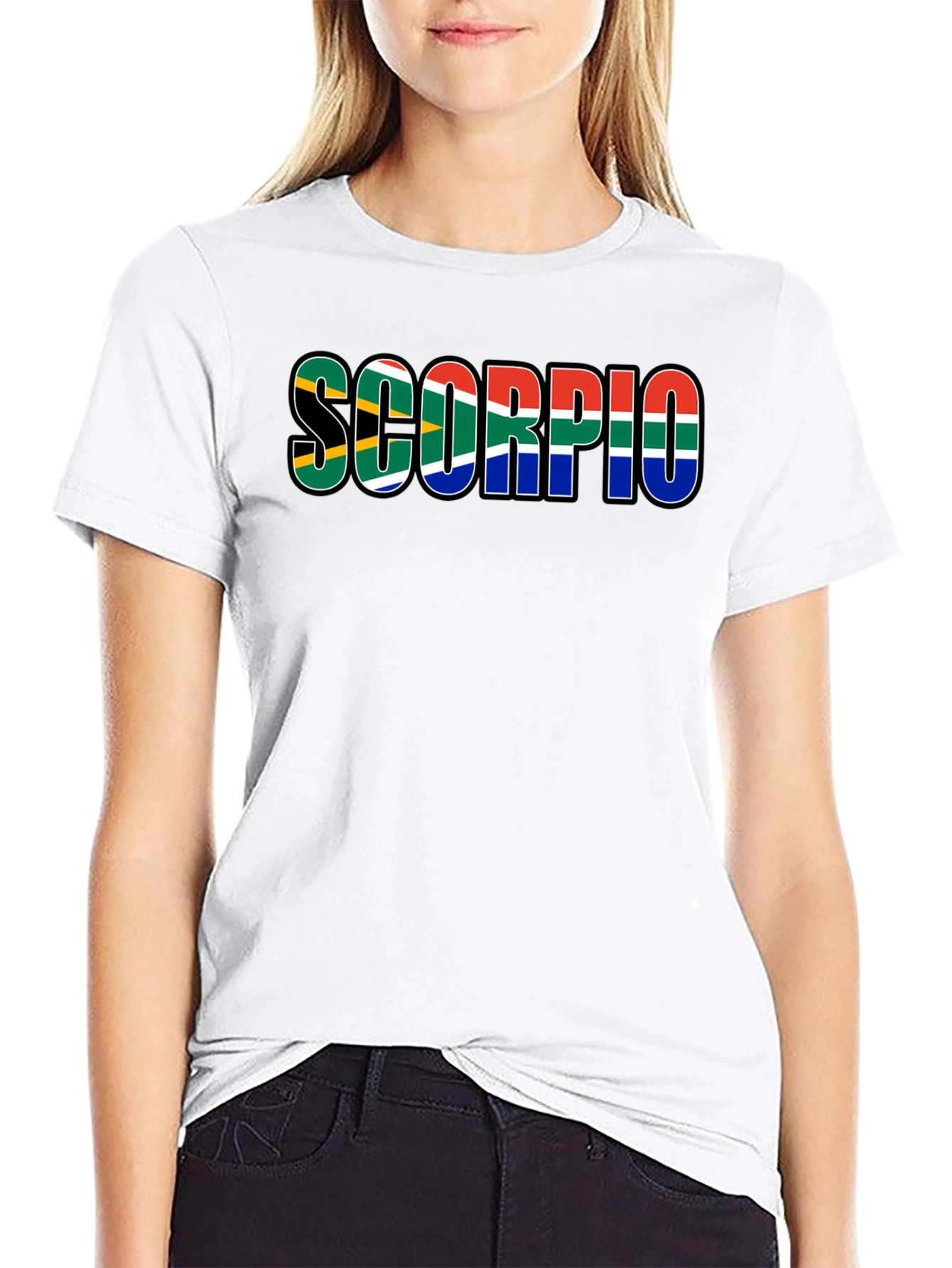 Scorpio South African Flag T-Shirt