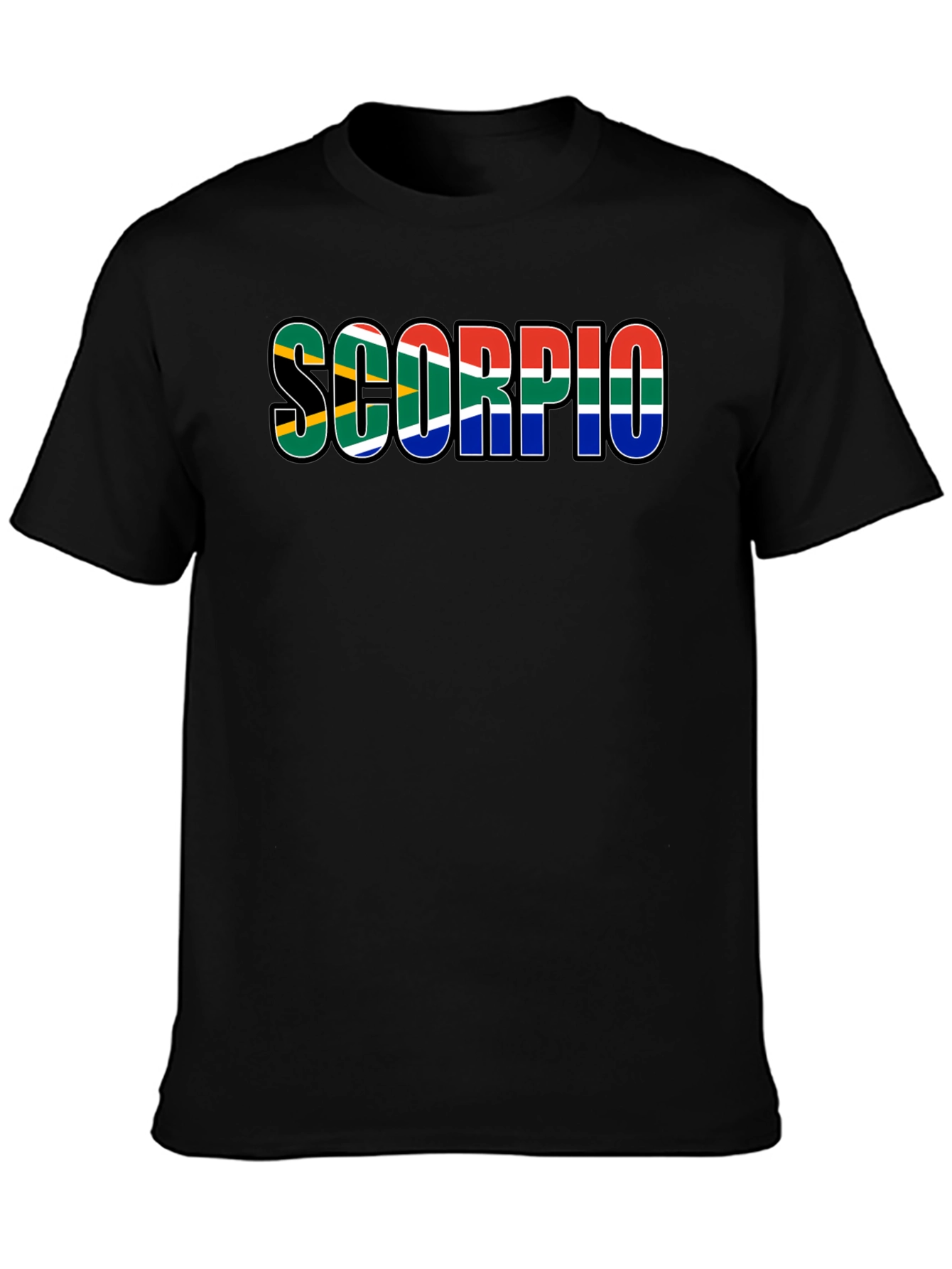 Scorpio South African Flag T-Shirt