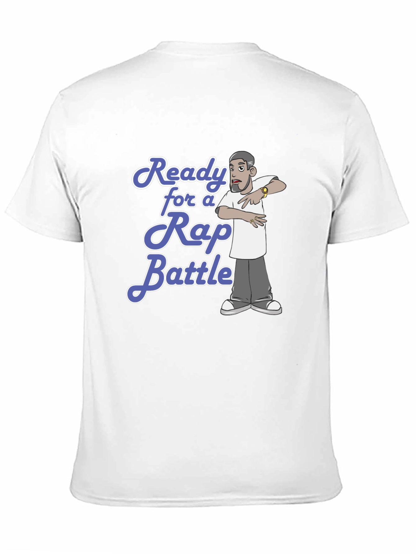 Ready for Rap Battle Black T-Shirt