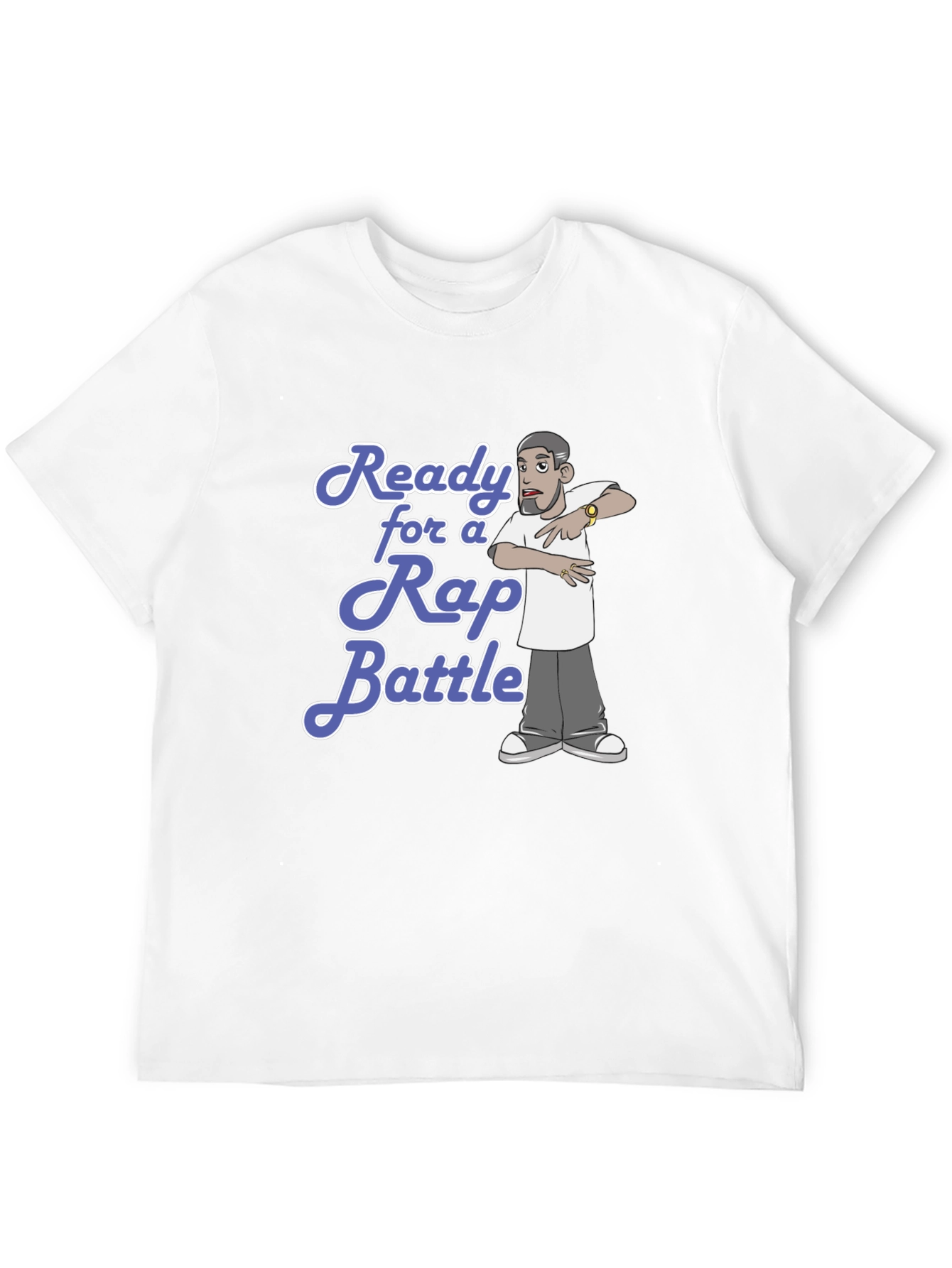 Ready for Rap Battle Black T-Shirt