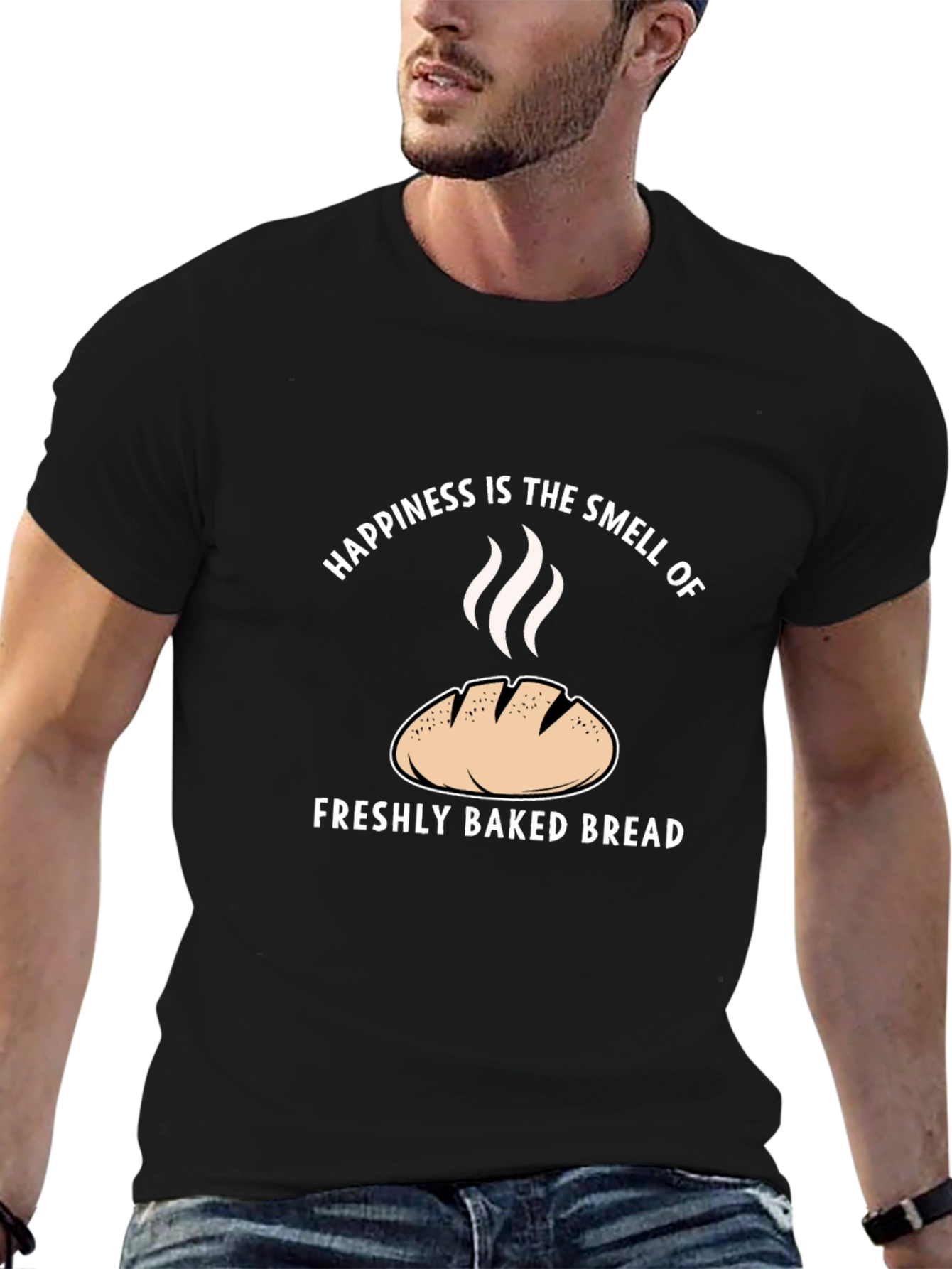Happiness is Freshly Baked Bread T-Shirt
