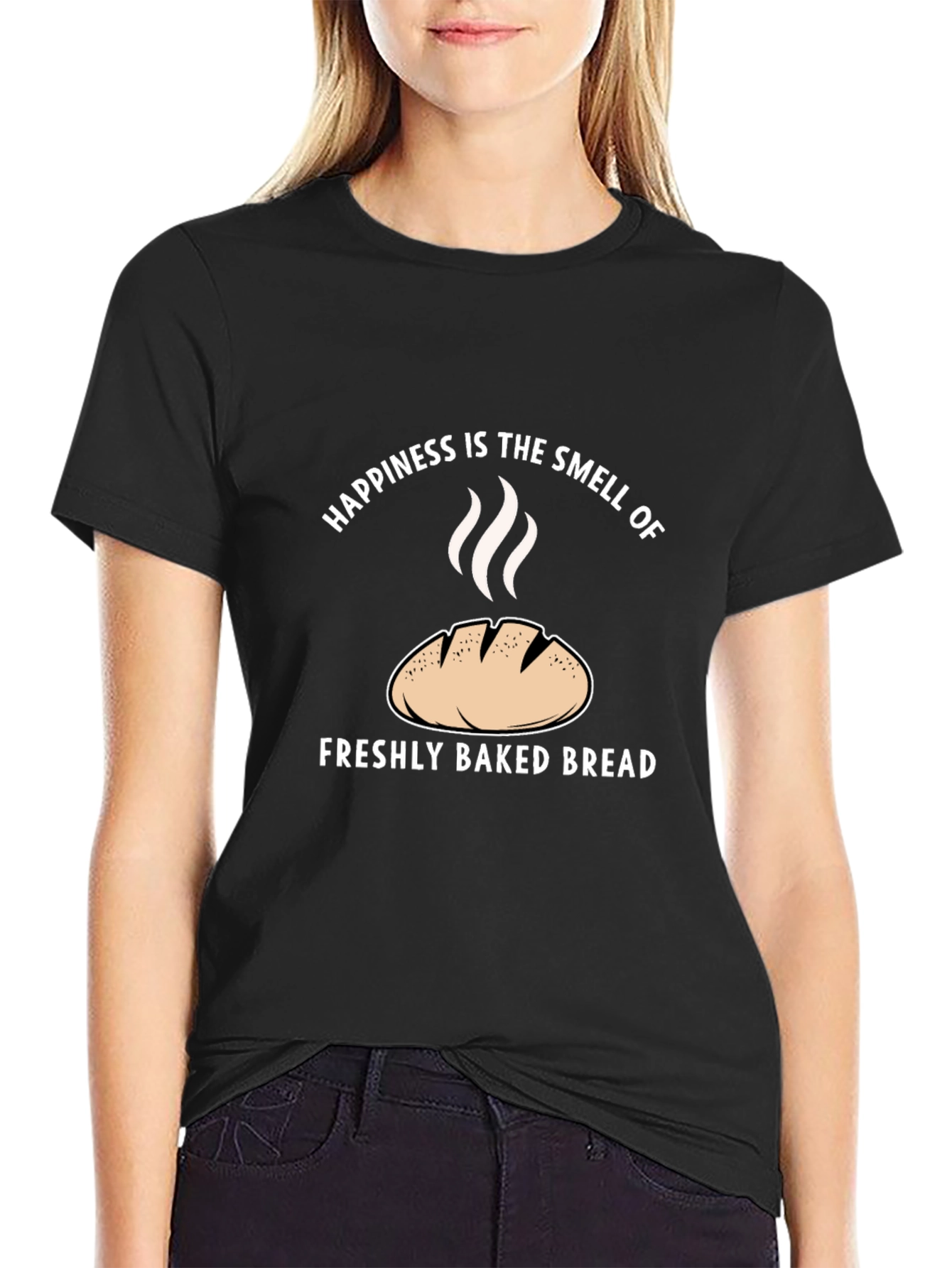 Happiness is Freshly Baked Bread T-Shirt
