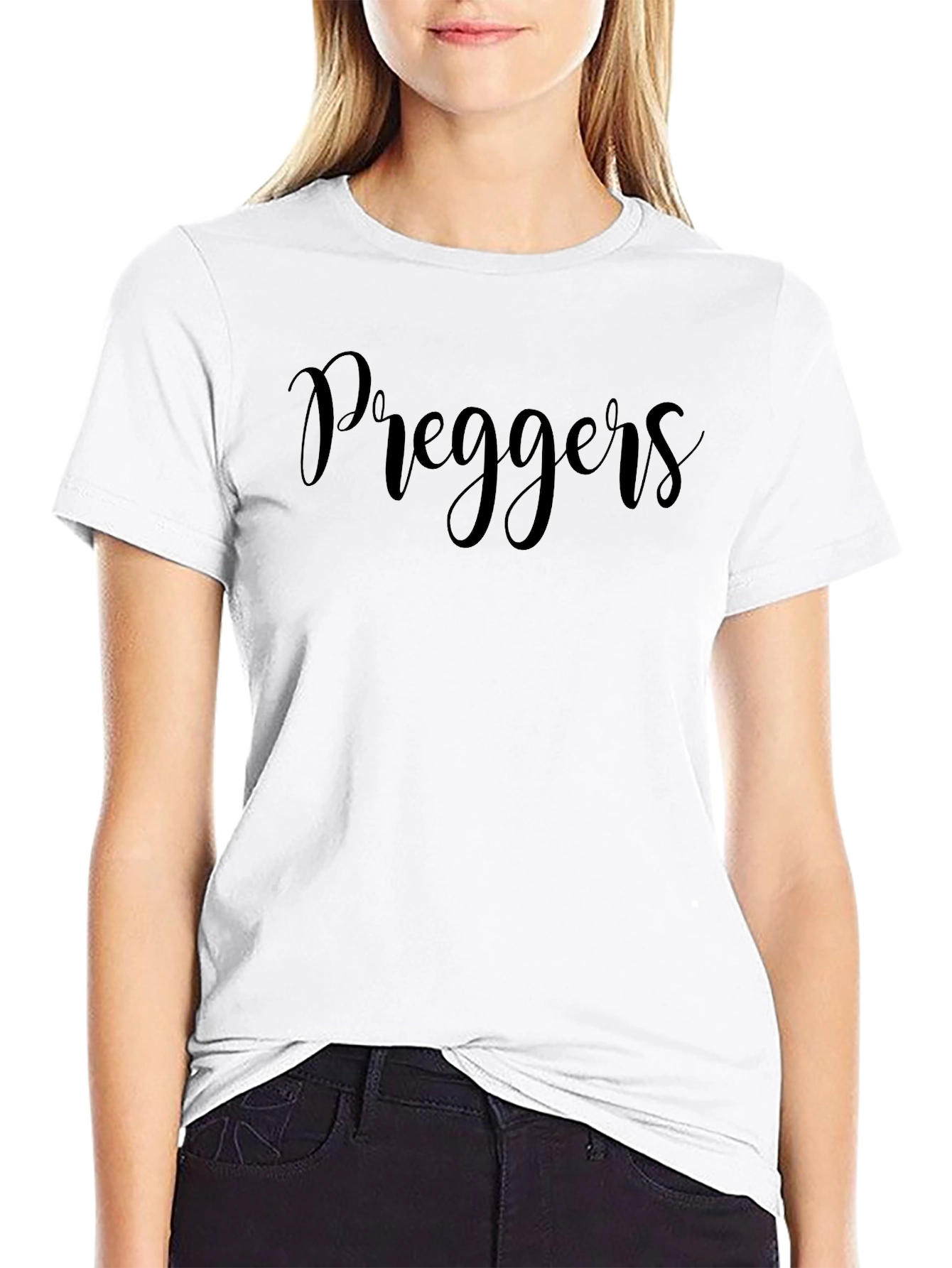 Preggers Tee: Stylish Maternity T-Shirt