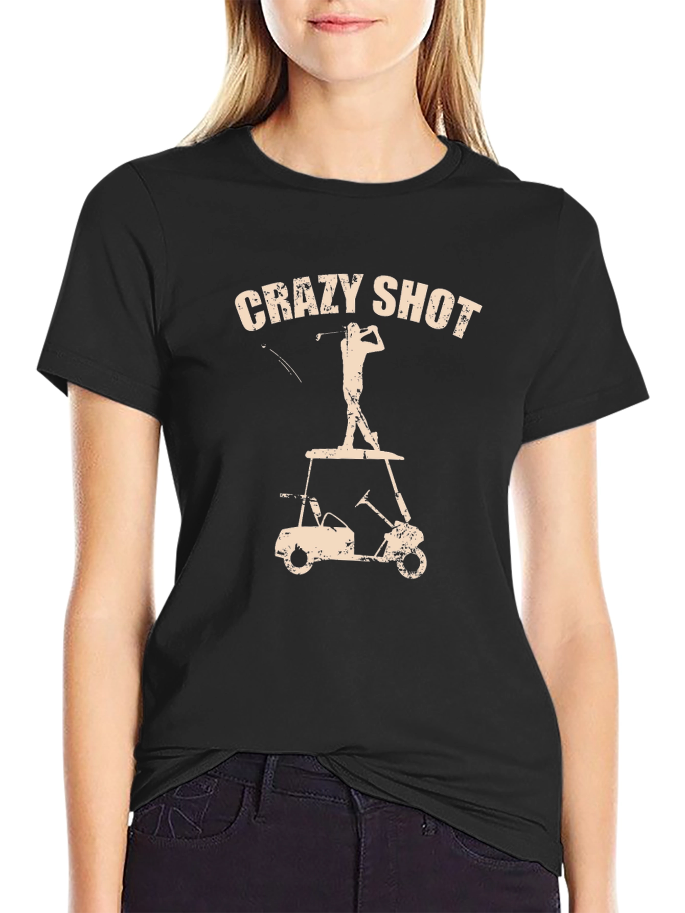Crazy Shot Golfing Tee