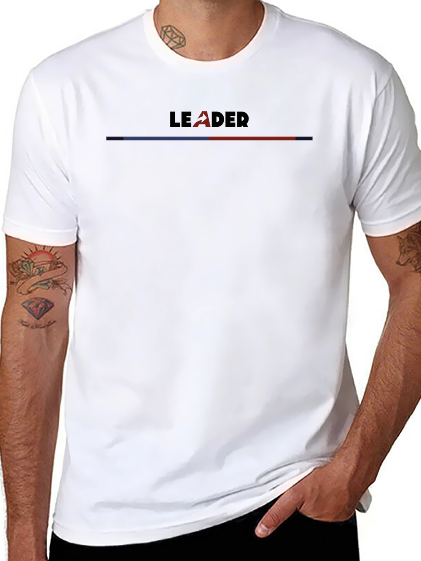 Leader Graphic Tee - Stylish Comfort