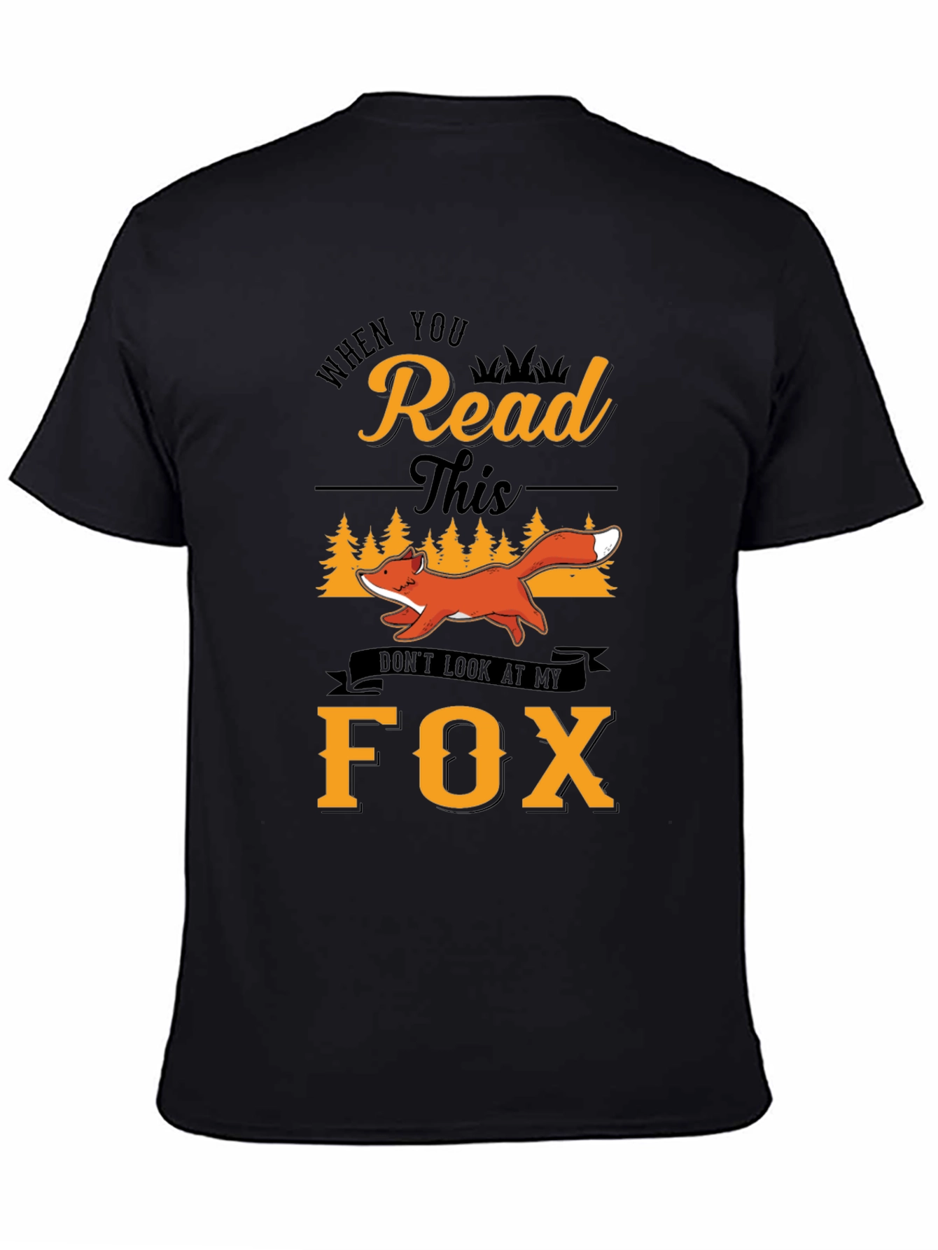 Funny Fox Graphic T-Shirt